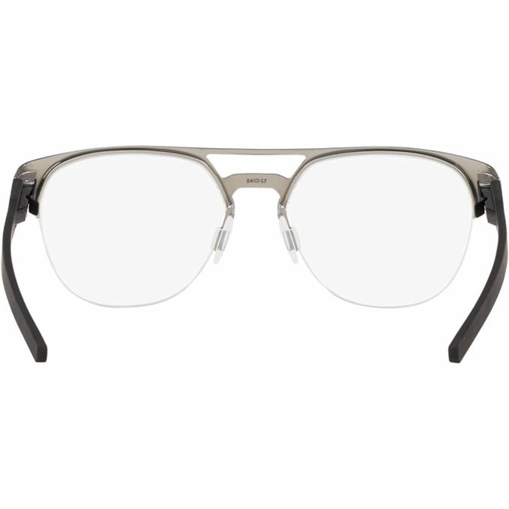 Oakley Men's Eyeglasses - Satin Chrome Metal Half Rim Square Frame | OAKLEY 0OX5134 3