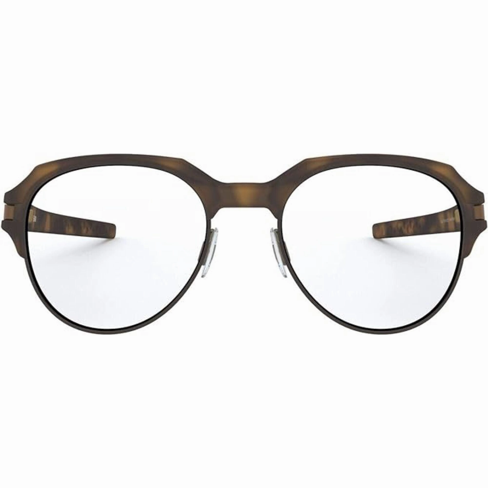 Oakley Men's Eyeglasses - Tort Plastic Round Frame Demo Lens | OAKLEY 0OX8148 2