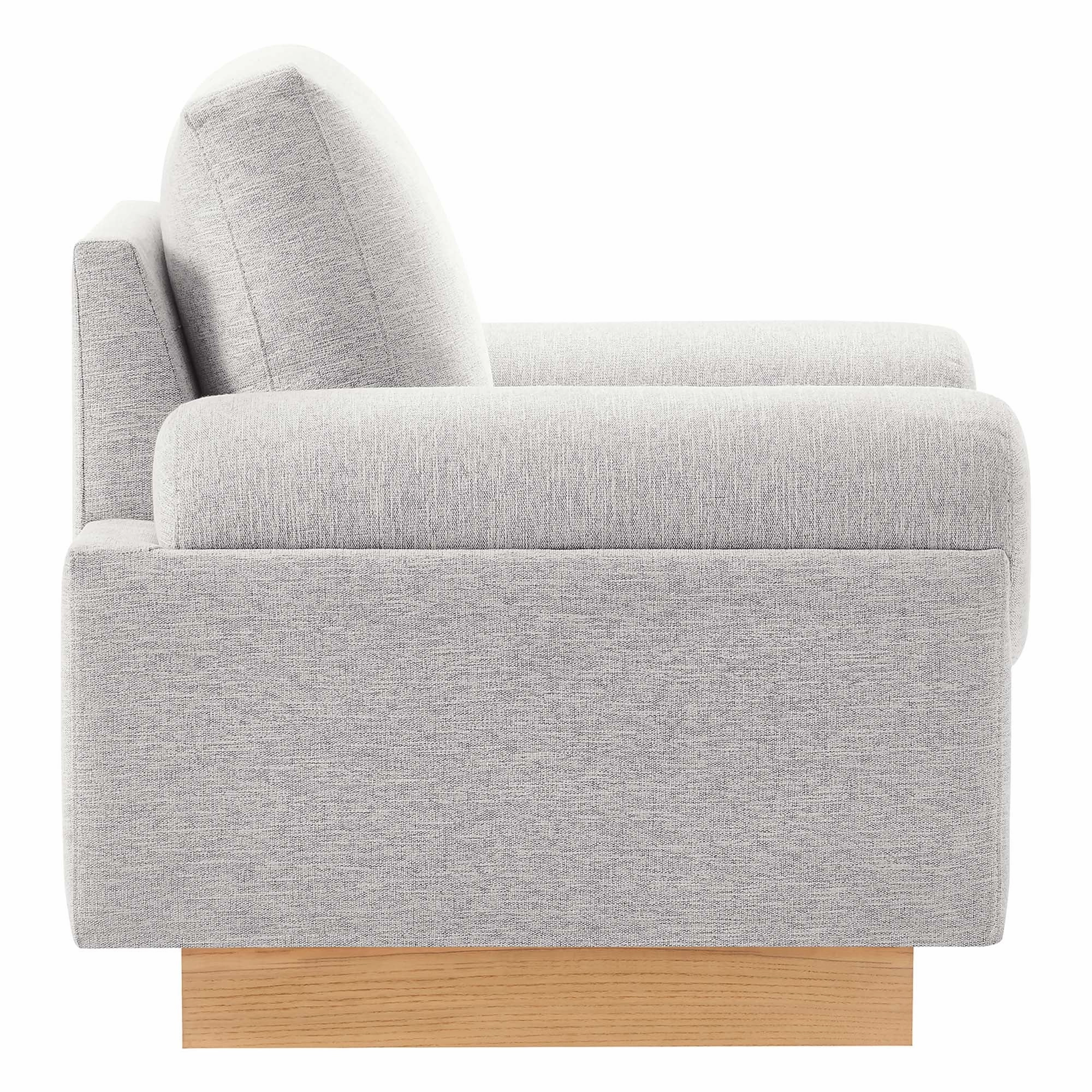 Oasis Upholstered Fabric Armchair by Modway