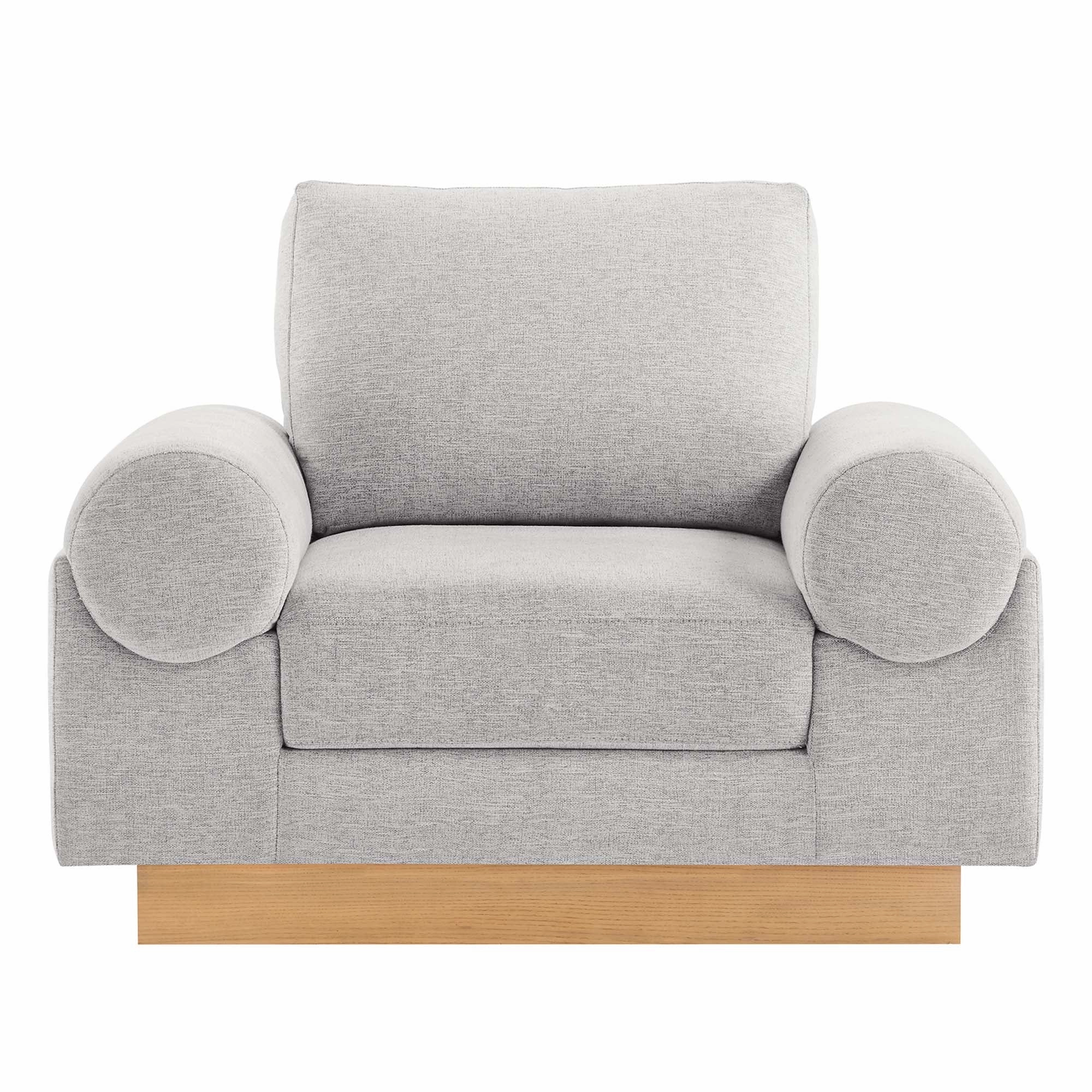 Oasis Upholstered Fabric Armchair by Modway