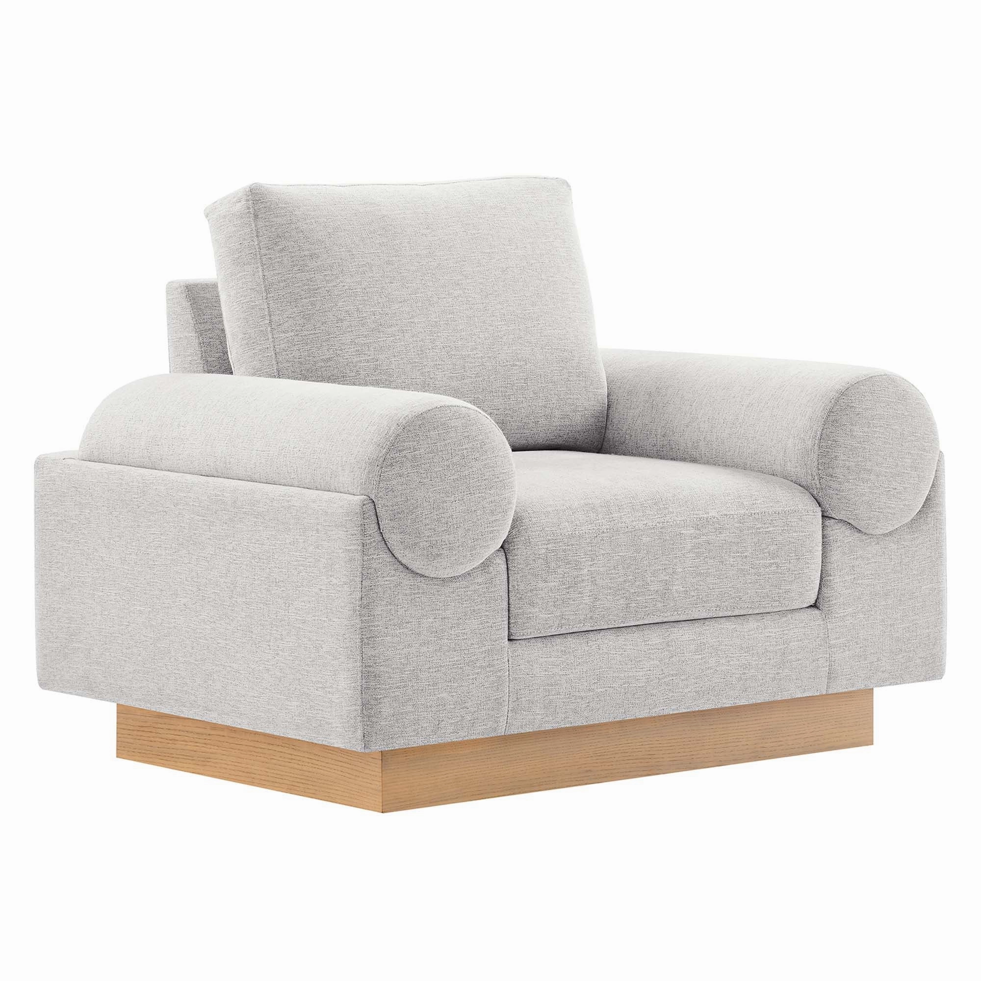 Oasis Upholstered Fabric Armchair by Modway