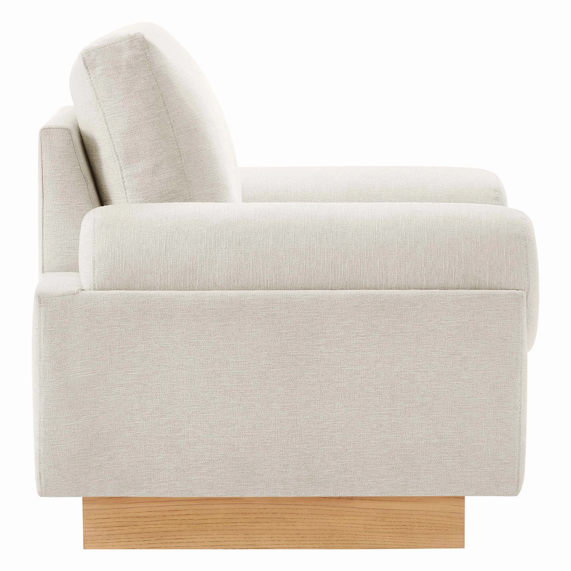 Oasis Upholstered Fabric Armchair by Modway