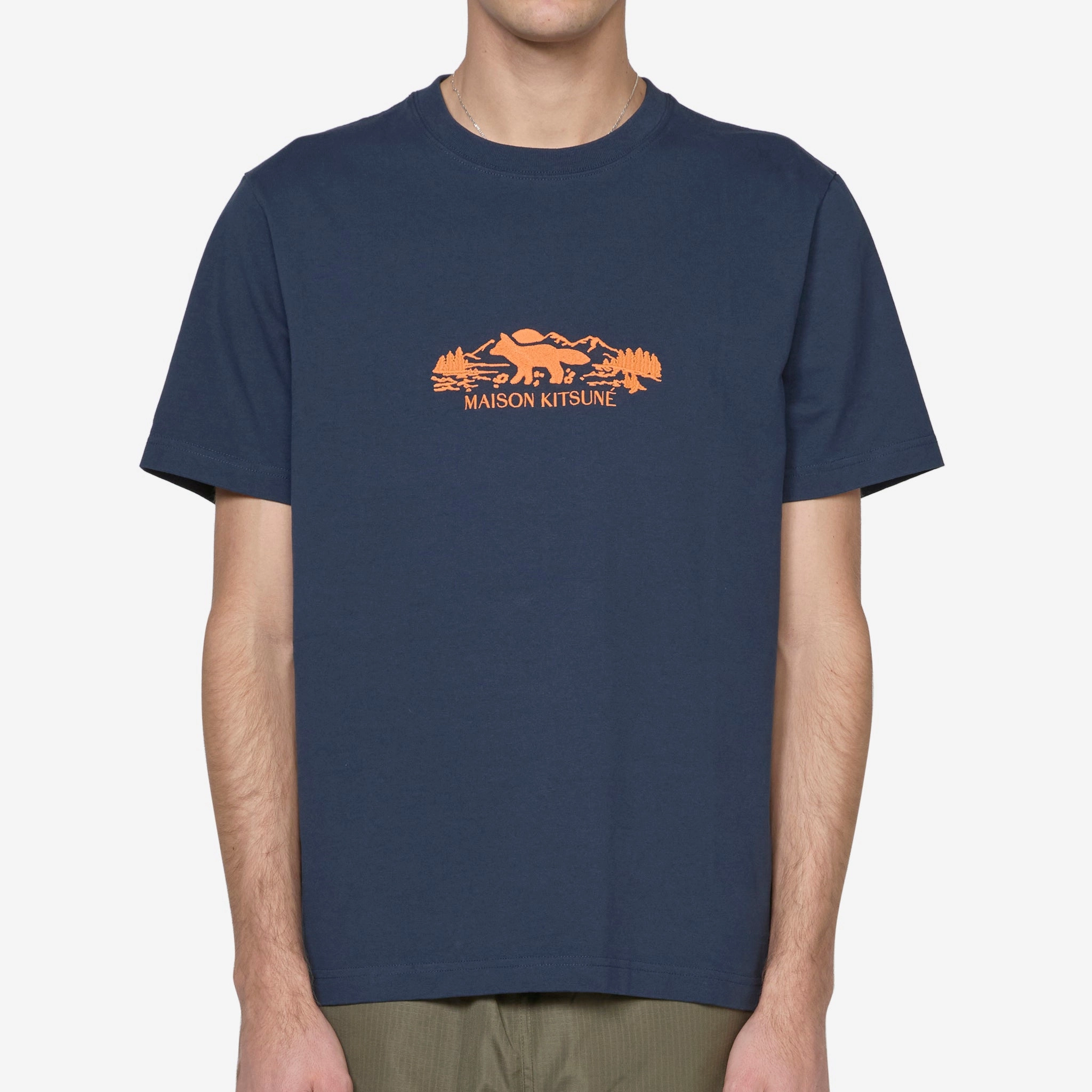 Outdoor Profile Fox Comfort T-Shirt Navy
