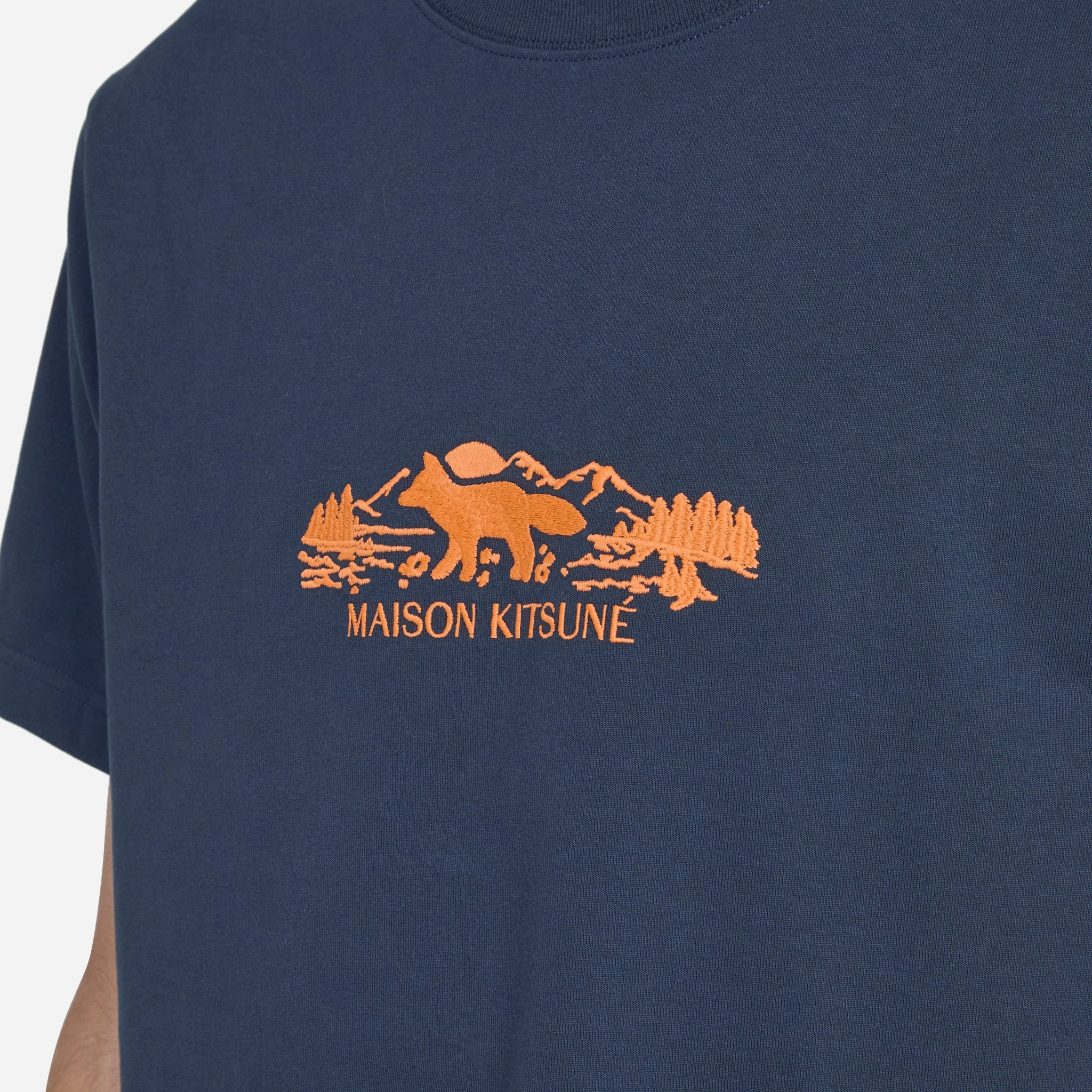 Outdoor Profile Fox Comfort T-Shirt Navy