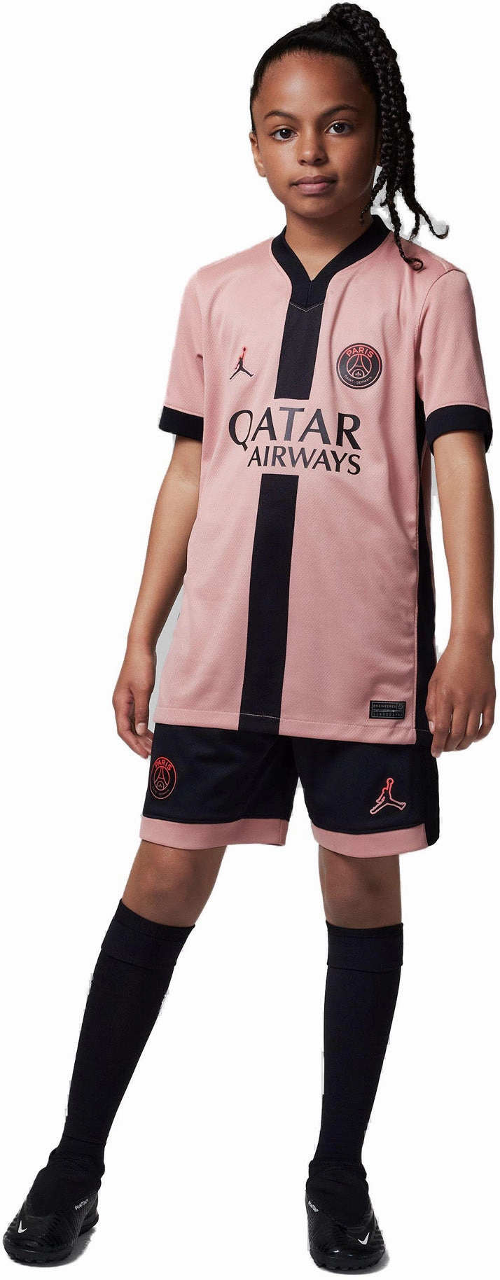 Paris Saint-Germain 2024/25 Stadium Third Big Kids' Dri-FIT Soccer Replica Jersey