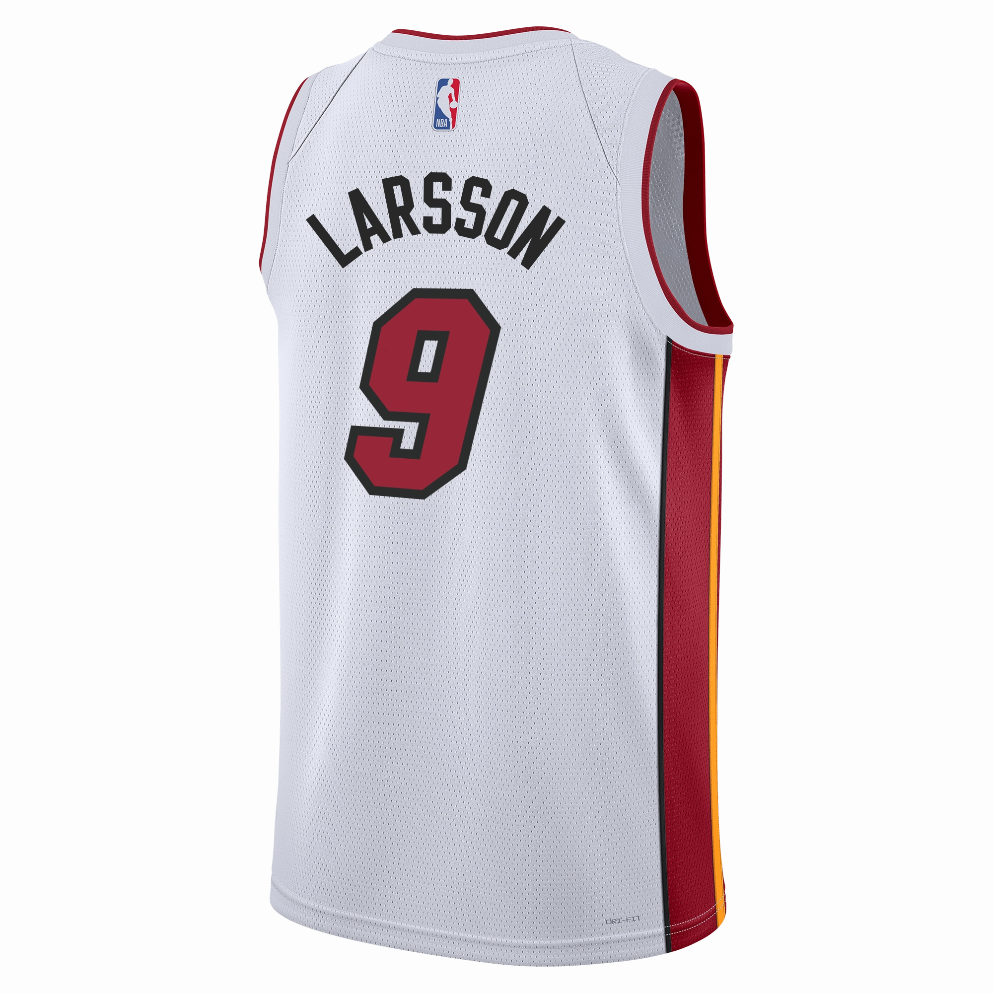 Pelle Larsson Nike Miami HEAT Association White Youth Swingman Jersey