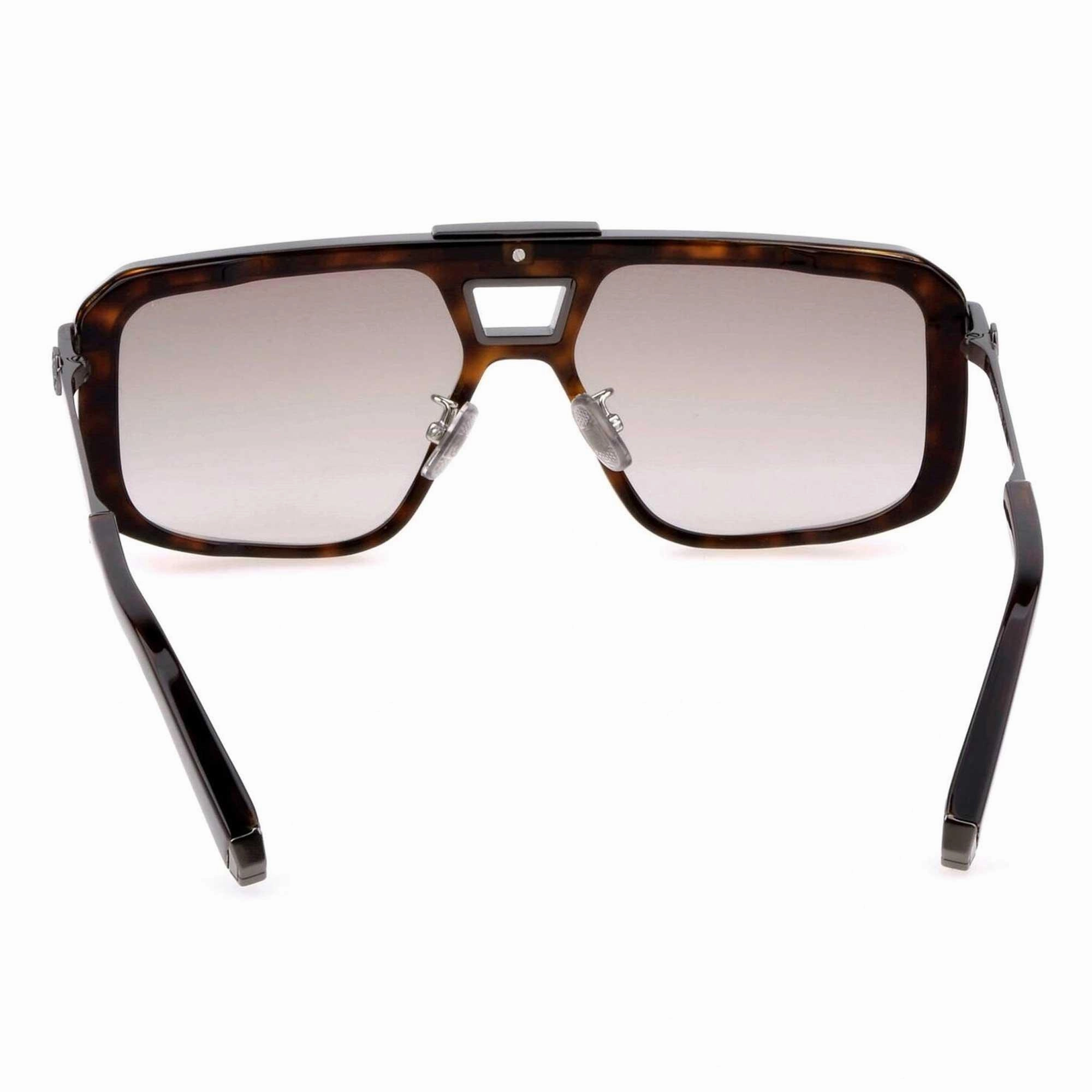 Philipp Plein Men's Sunglasses - Brown Plastic Frame Gradient Lens | SPP008M 0777