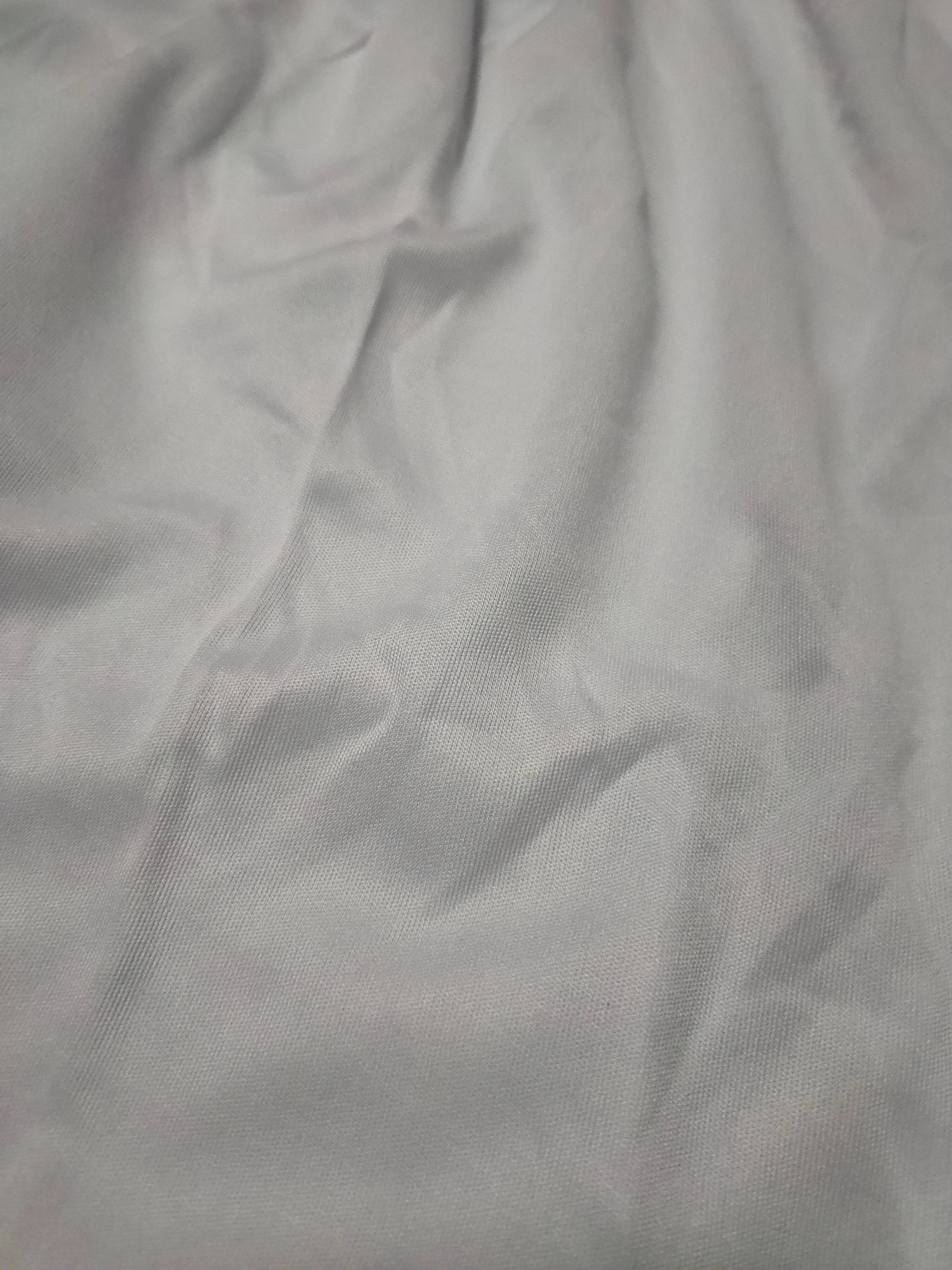 Plain White Sports Shorts
