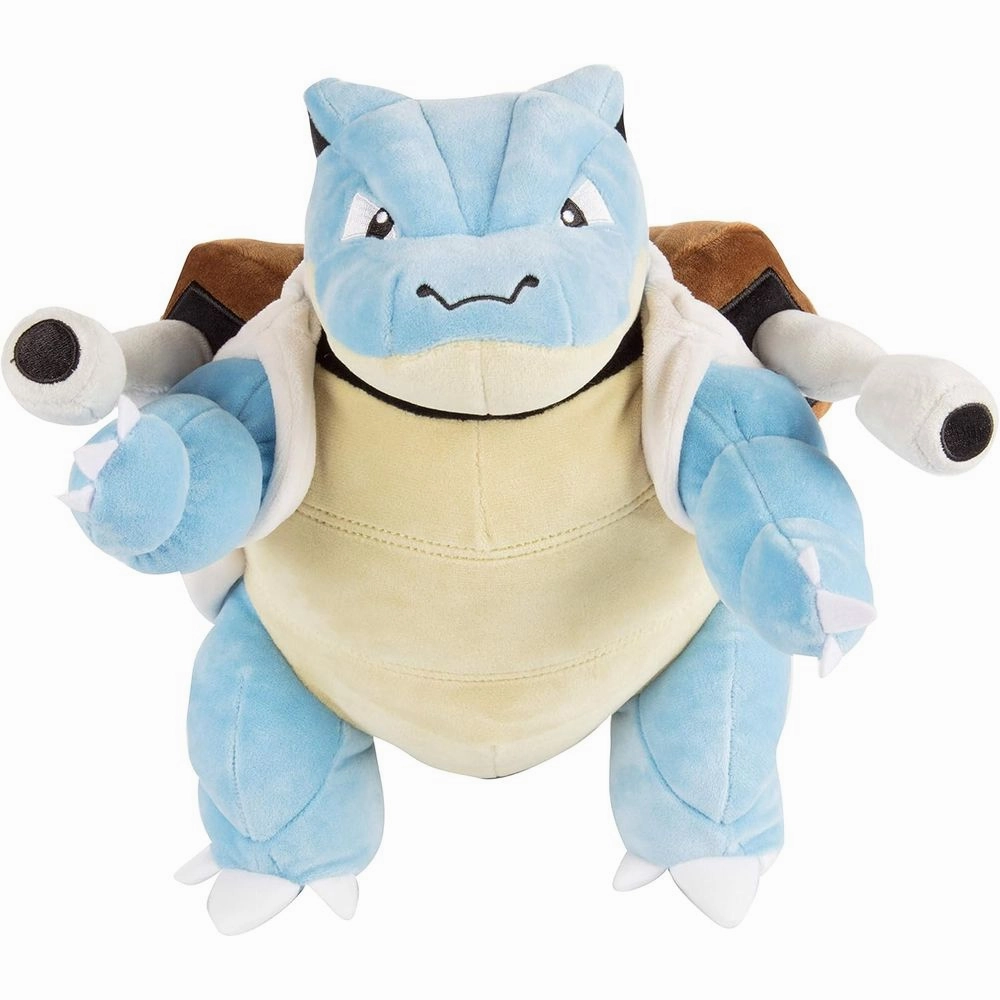 Pokemon PKW2261 12" Blastoise Large Plush - Squirtle Evolution Figure