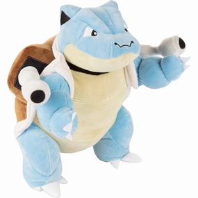 Pokemon PKW2261 12" Blastoise Large Plush - Squirtle Evolution Figure