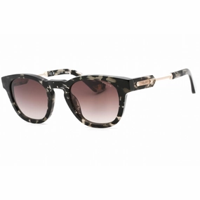 Police Men's Sunglasses - Black Grey Havana Acetate Full Rim Frame | SPLF70M 03KU