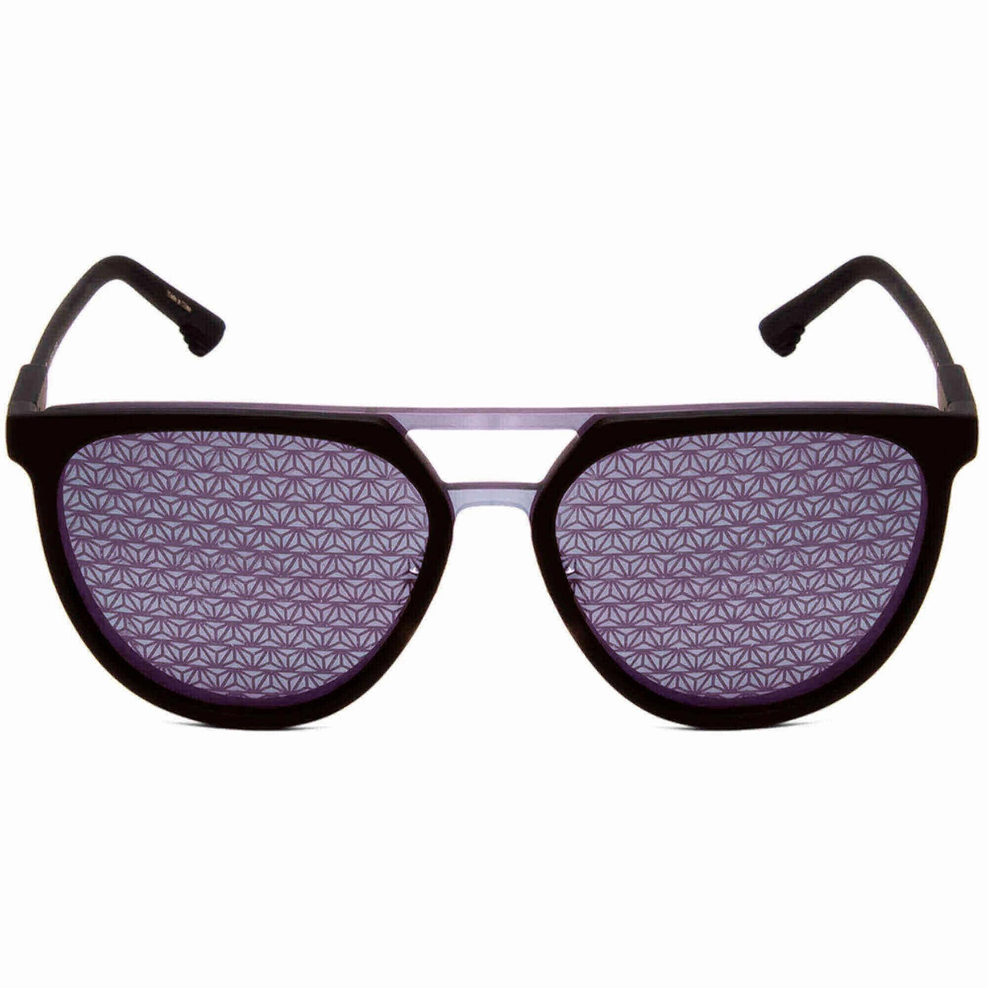 Police Men's Sunglasses - Black Plastic Pilot Frame Grey Lens | POLICE SPL586 6AAL