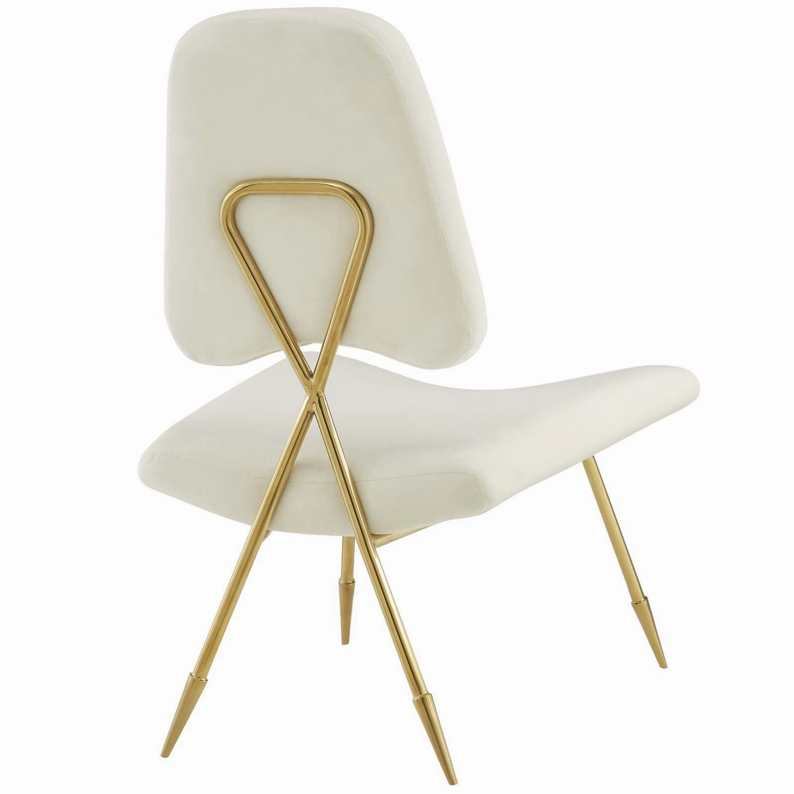 Ponder Performance Velvet Lounge Chair by Modway