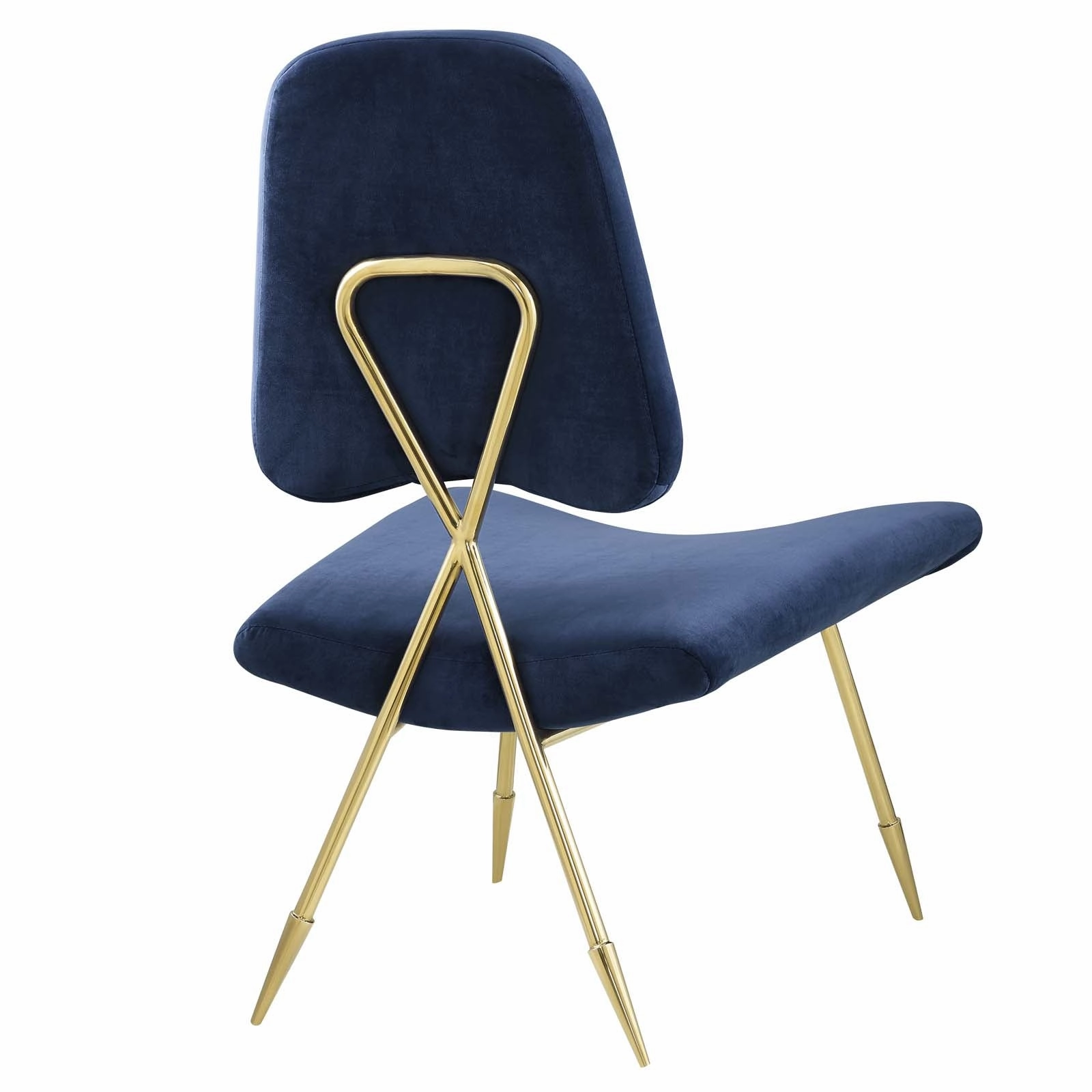 Ponder Performance Velvet Lounge Chair by Modway