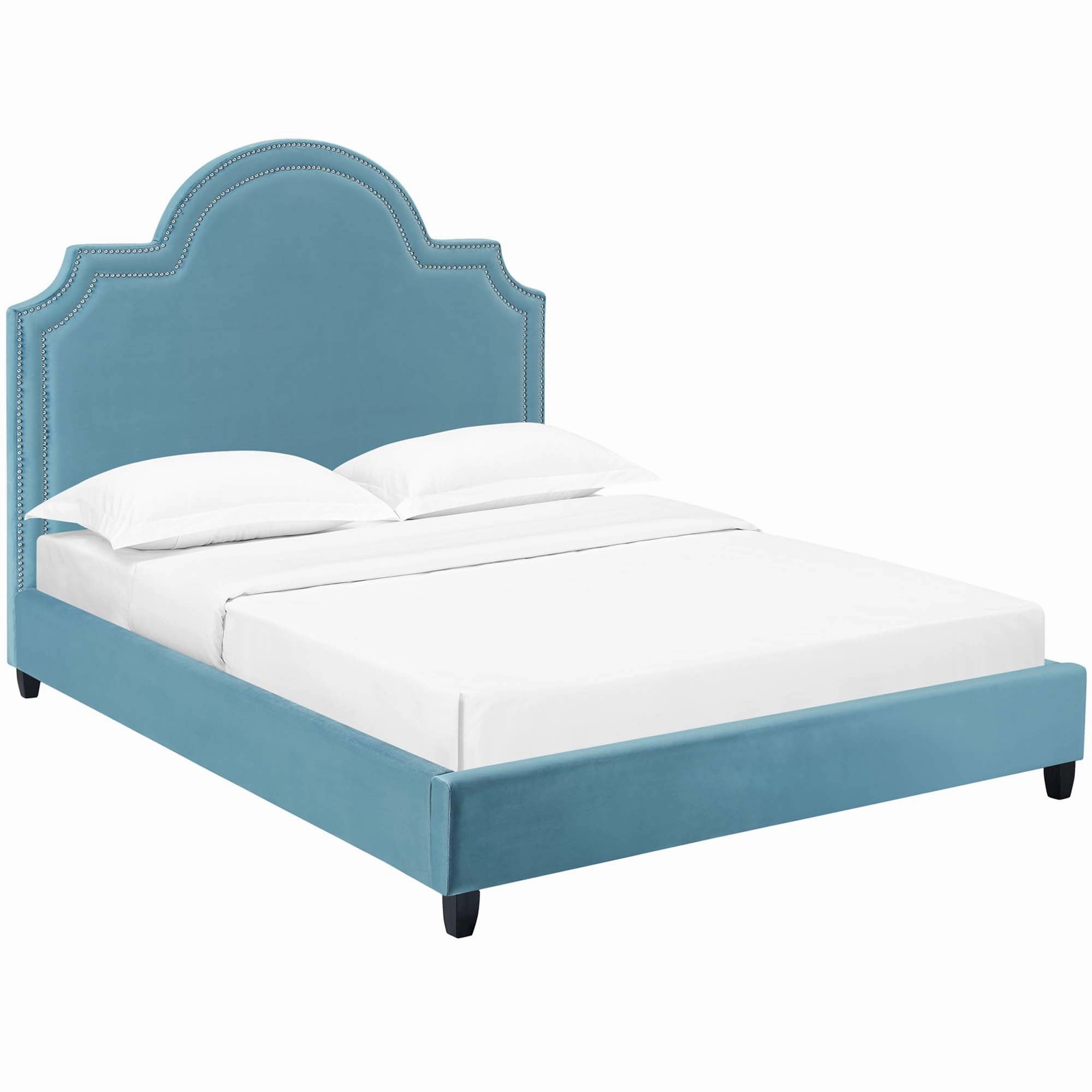 Primrose Performance Velvet Platform Bed by Modway