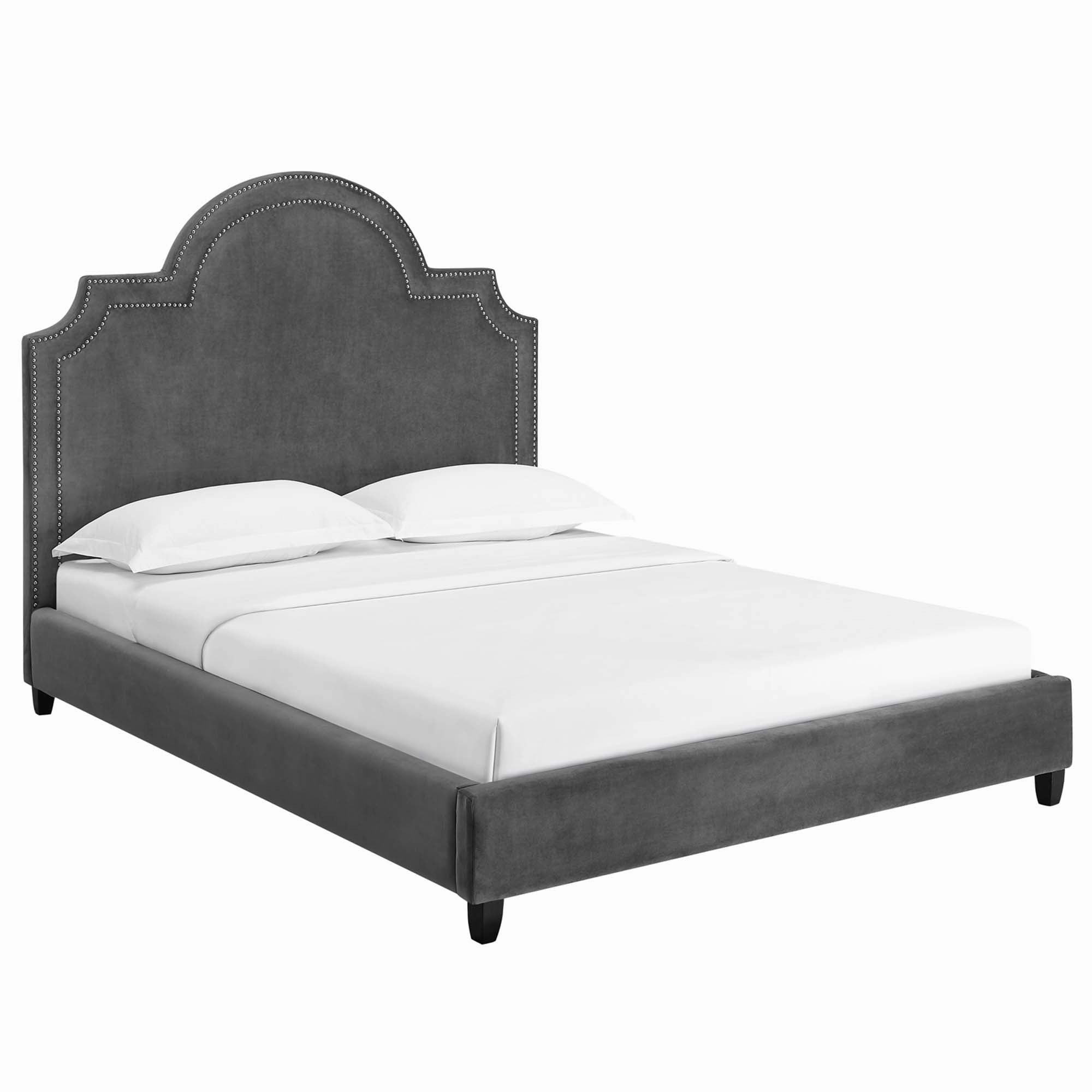 Primrose Performance Velvet Platform Bed by Modway