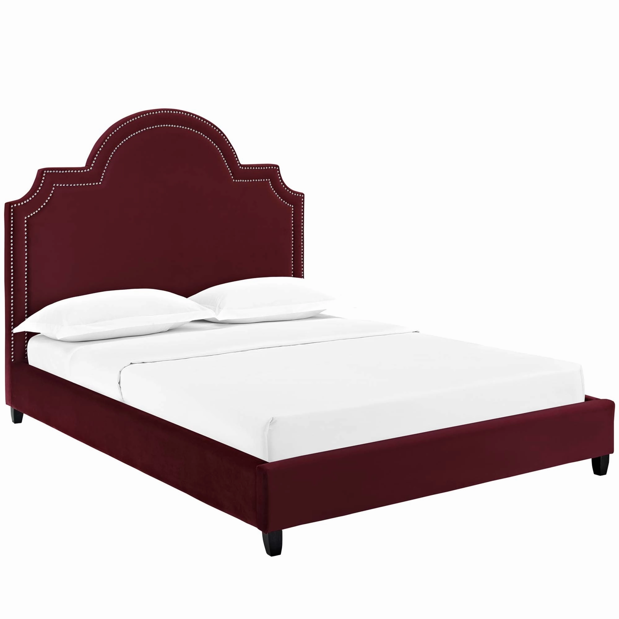 Primrose Performance Velvet Platform Bed by Modway
