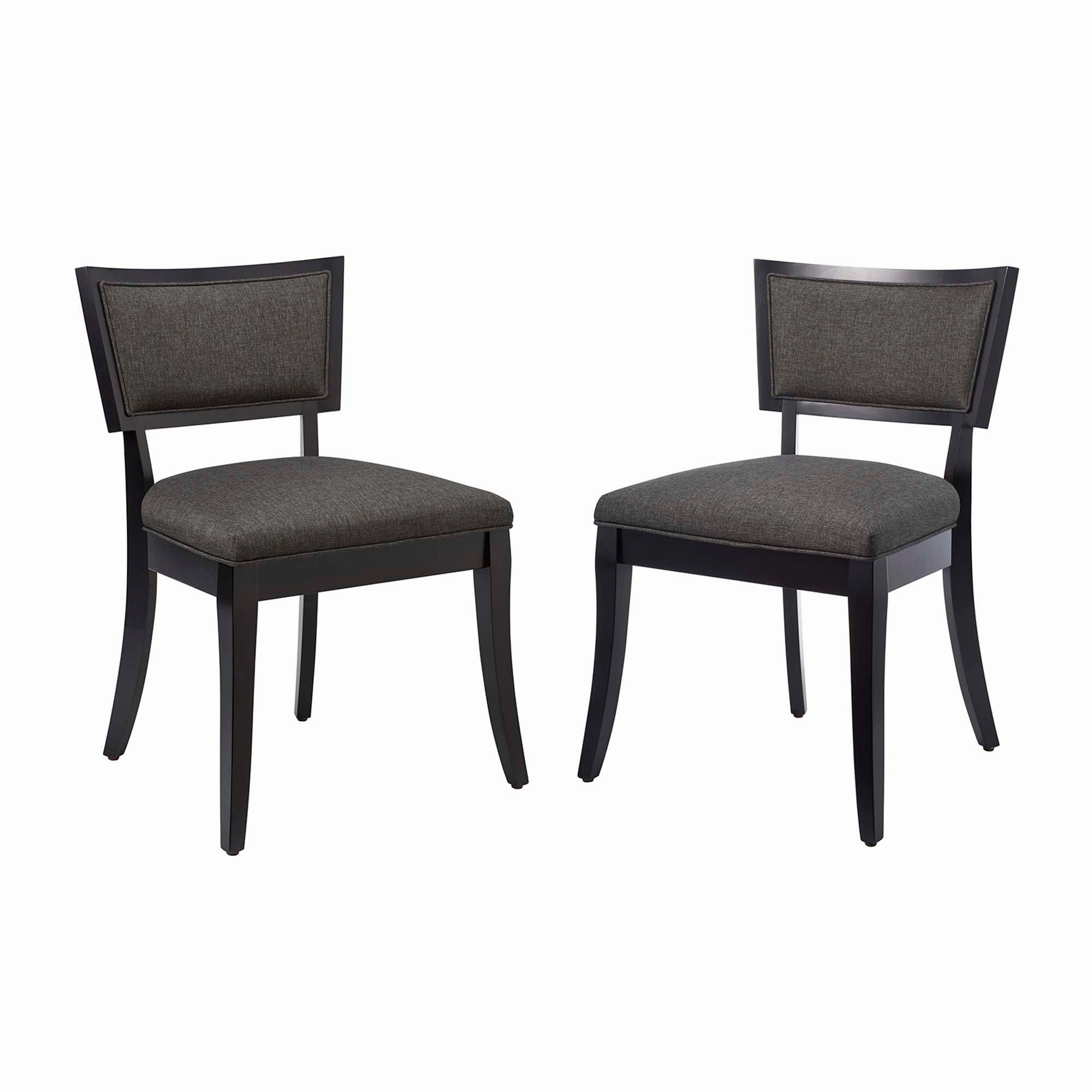 Pristine Upholstered Fabric Dining Chairs Set of 2 by Modway