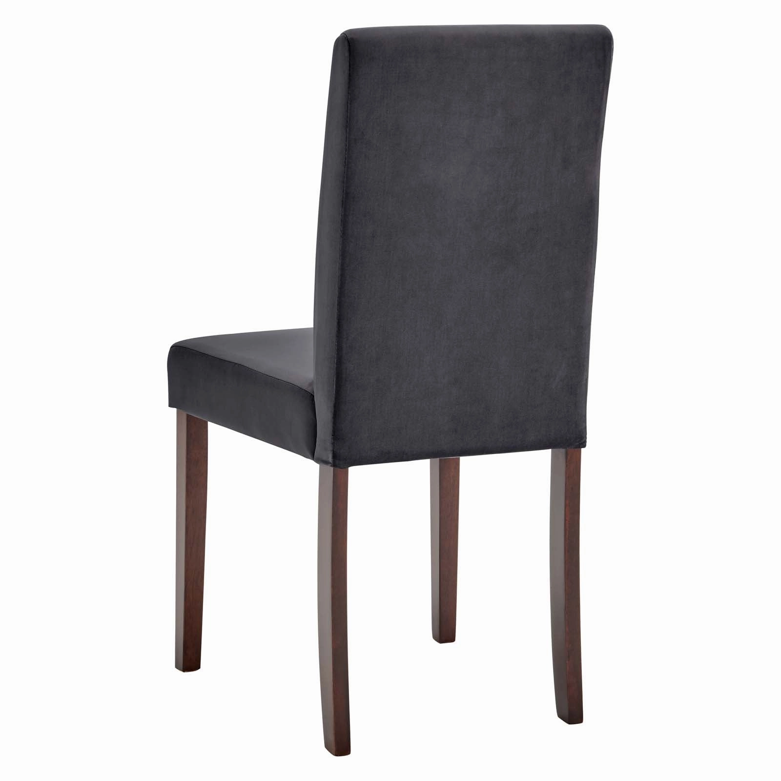 Prosper Upholstered Velvet Dining Side Chair Set of 2 by Modway