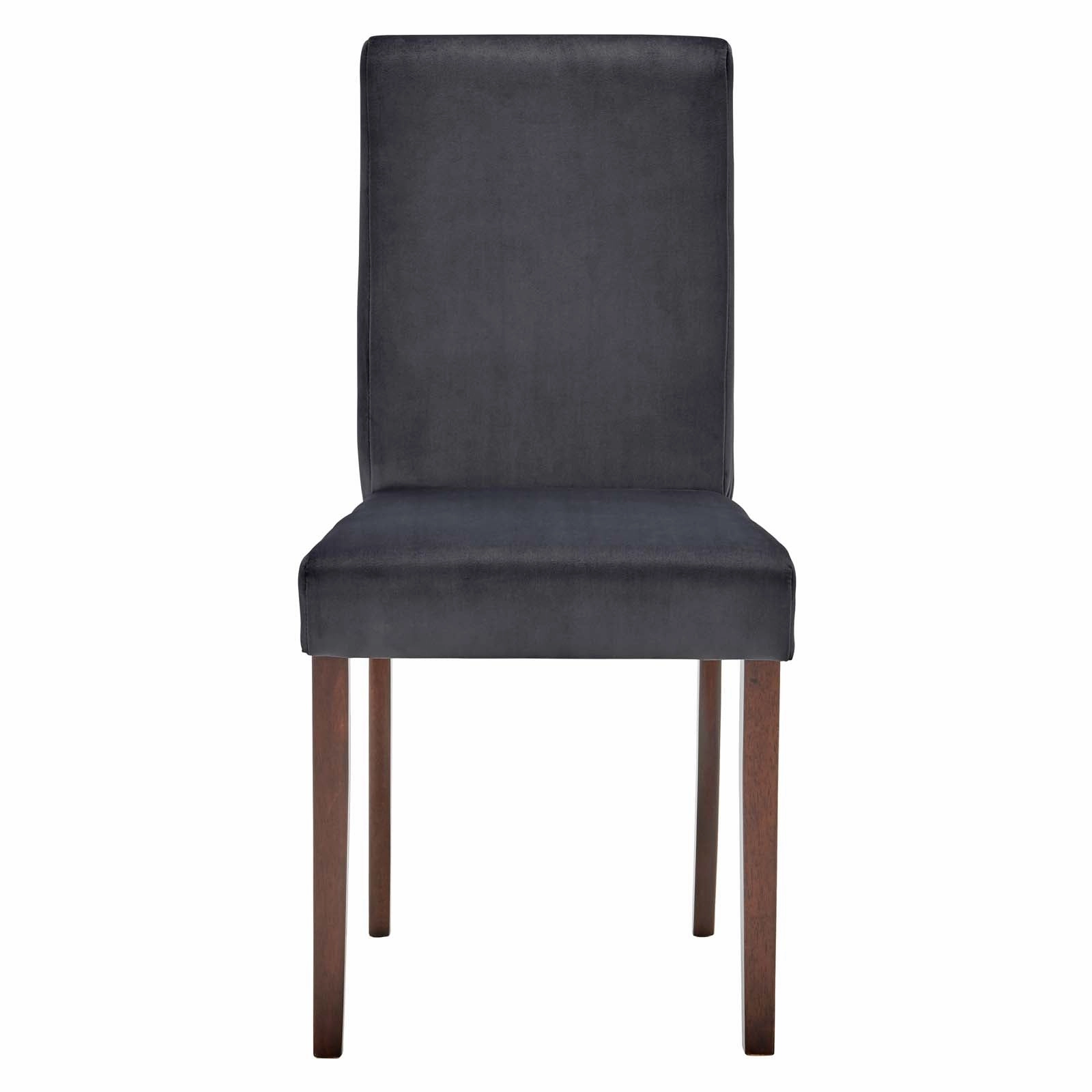 Prosper Upholstered Velvet Dining Side Chair Set of 2 by Modway