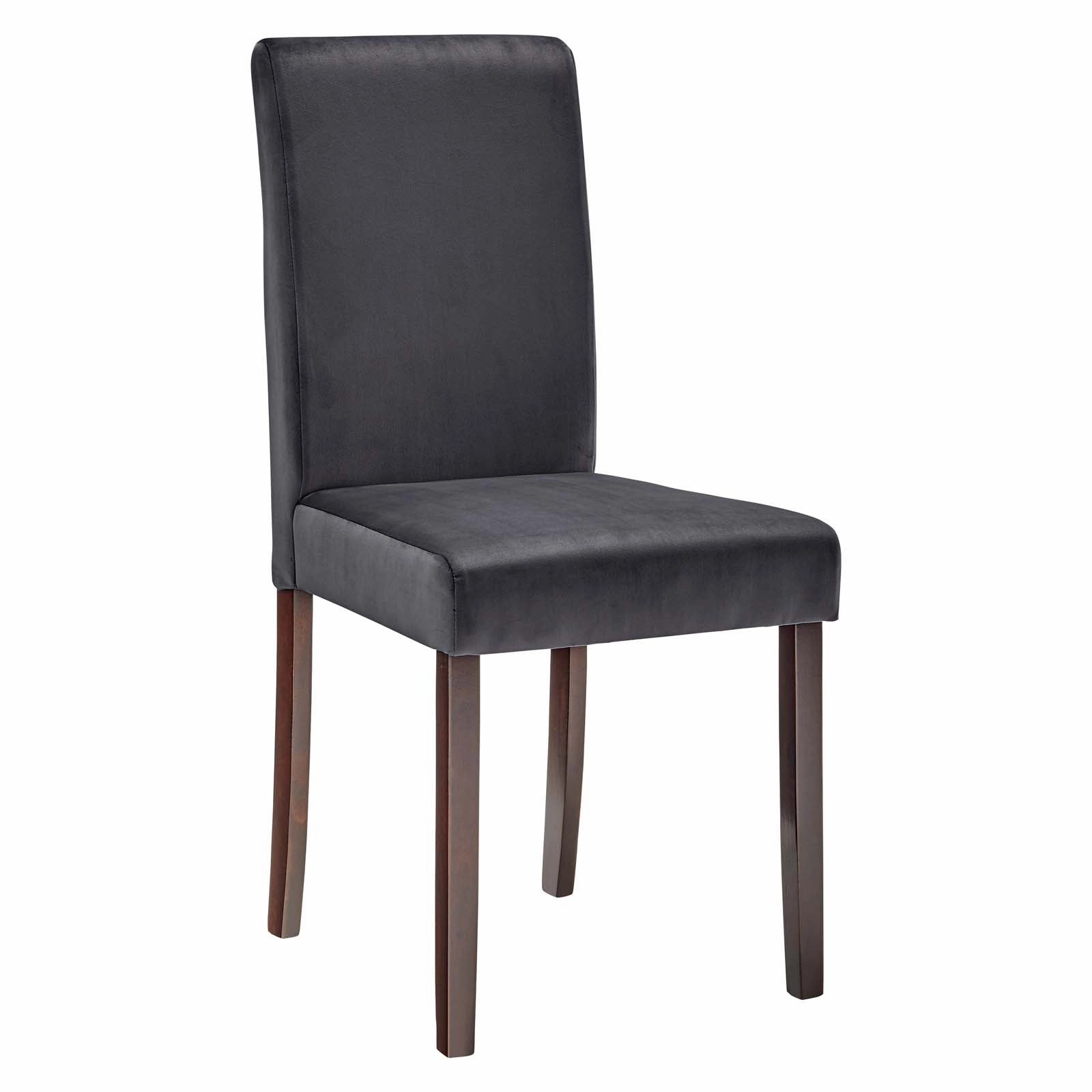 Prosper Upholstered Velvet Dining Side Chair Set of 2 by Modway