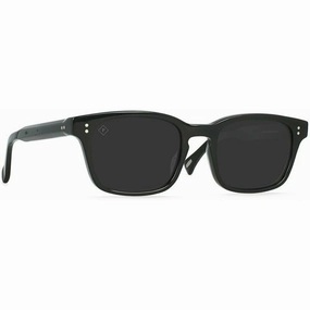 Raen Men's Sunglasses - Full Rim Crystal Black Plastic Square | RAEN 100U193DOD S236