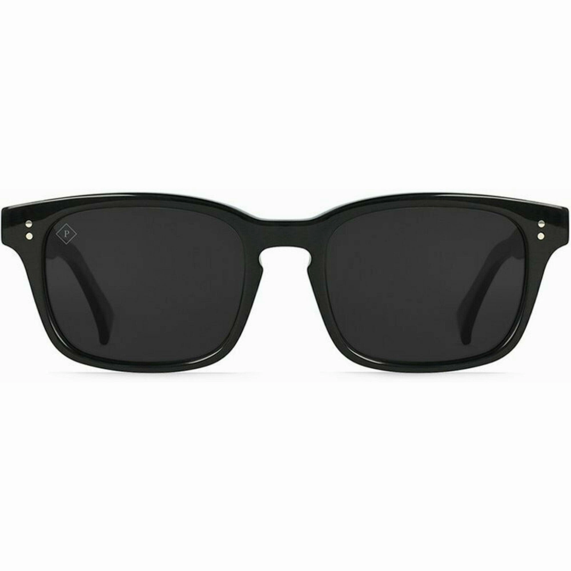Raen Men's Sunglasses - Full Rim Crystal Black Plastic Square | RAEN 100U193DOD S236