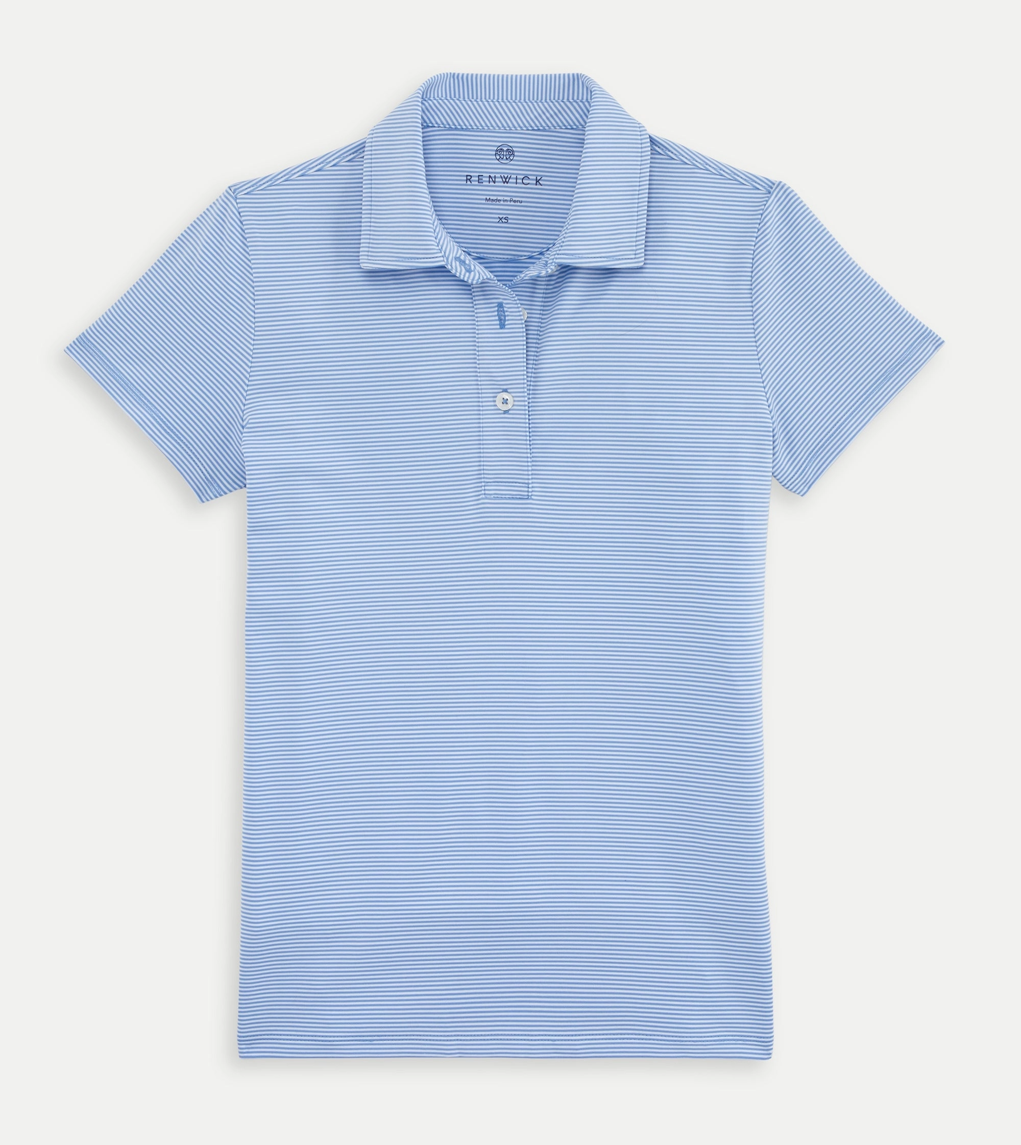 Renwick Stripe Performance Polo
