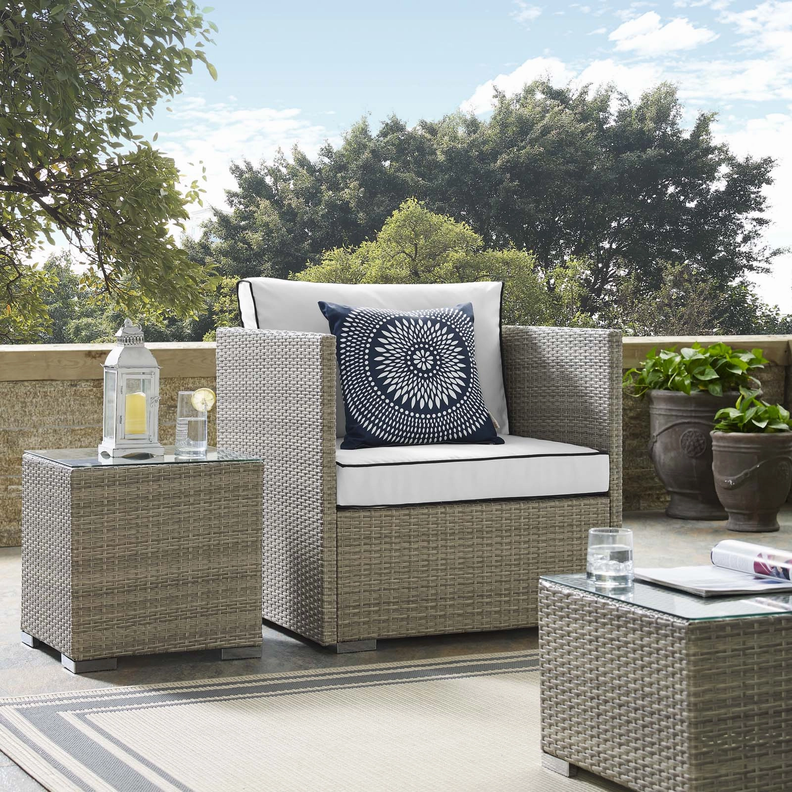 Repose Outdoor Patio Armchair by Modway