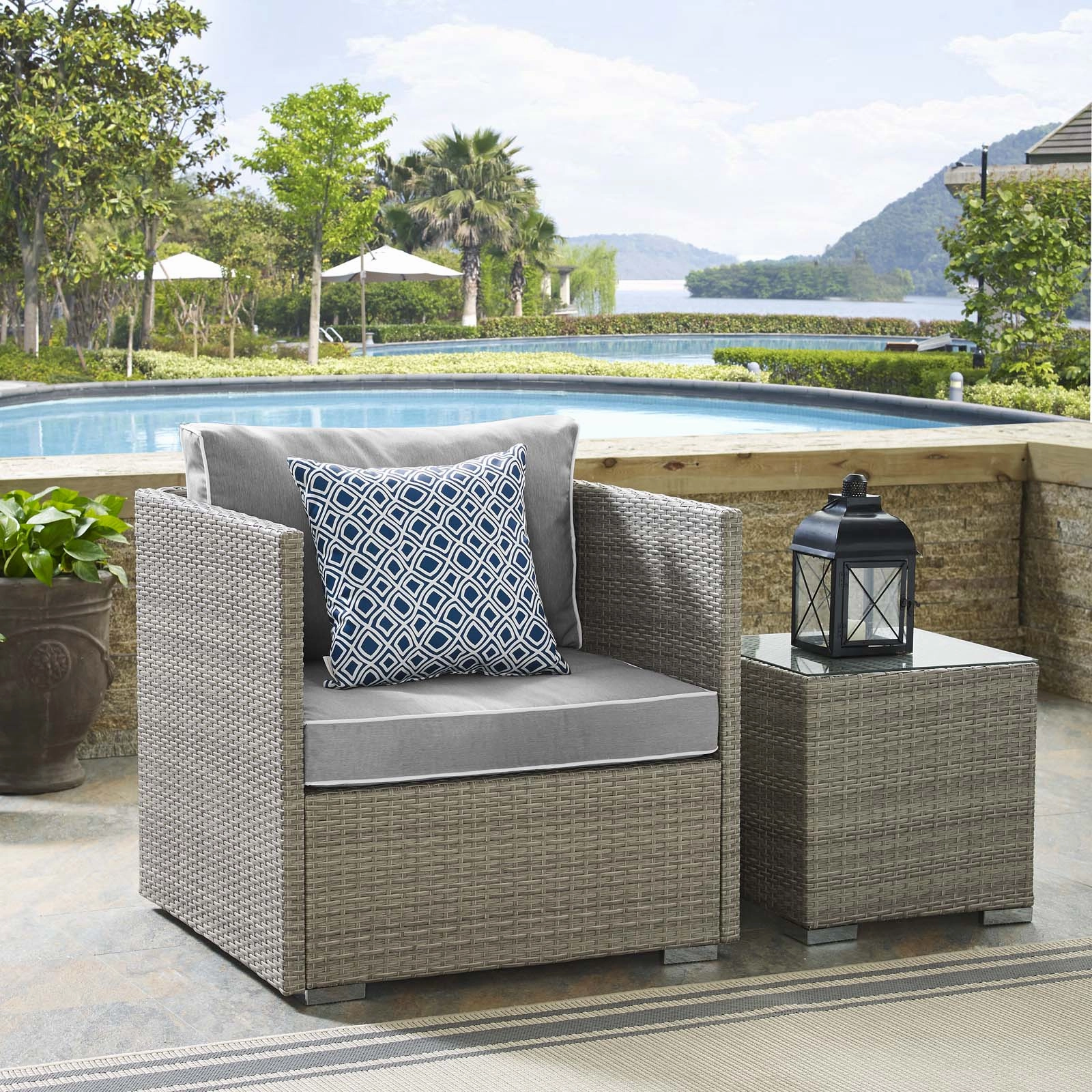 Repose Outdoor Patio Armchair by Modway