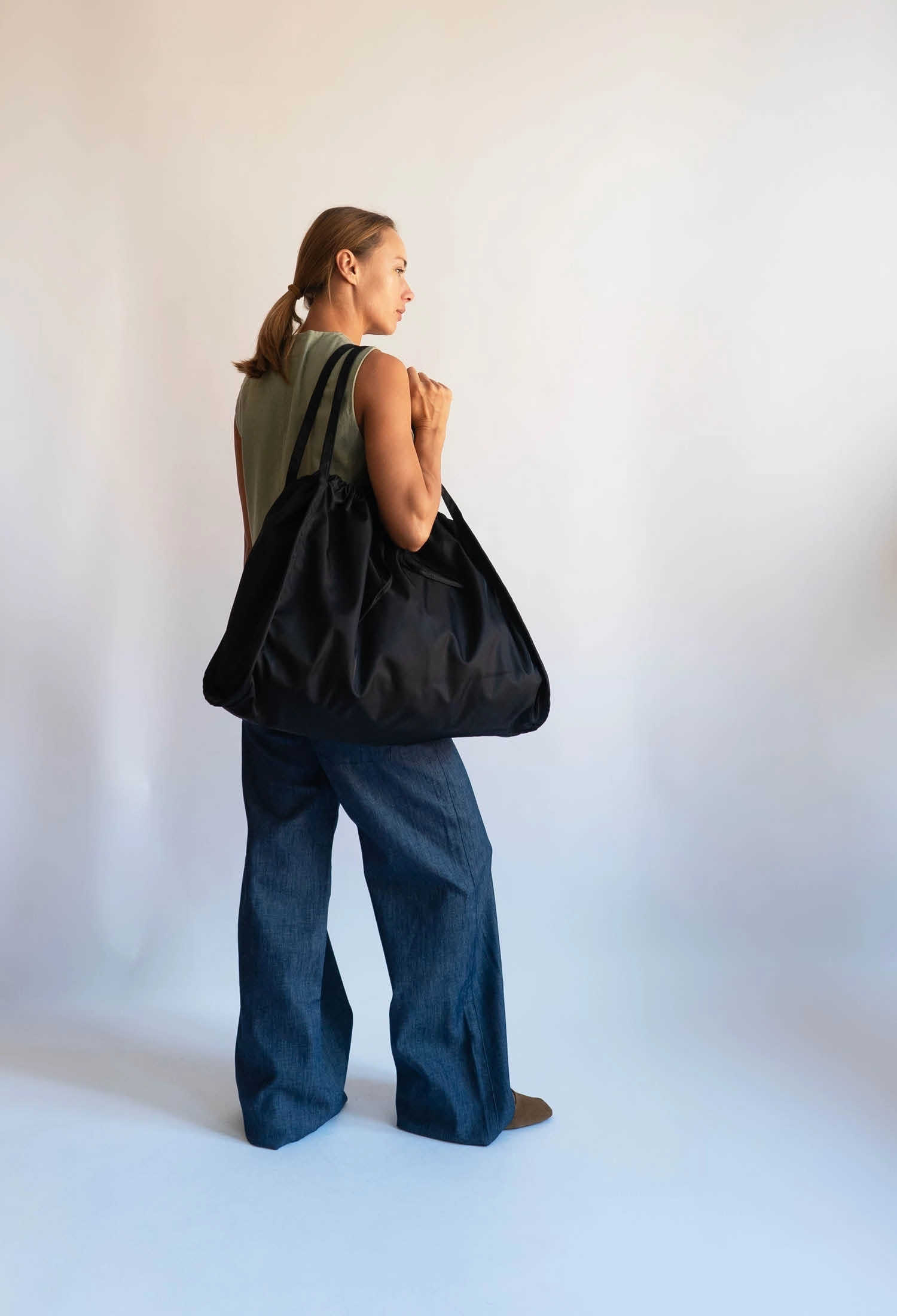 SAGE BIG MATTE TWILL - Black