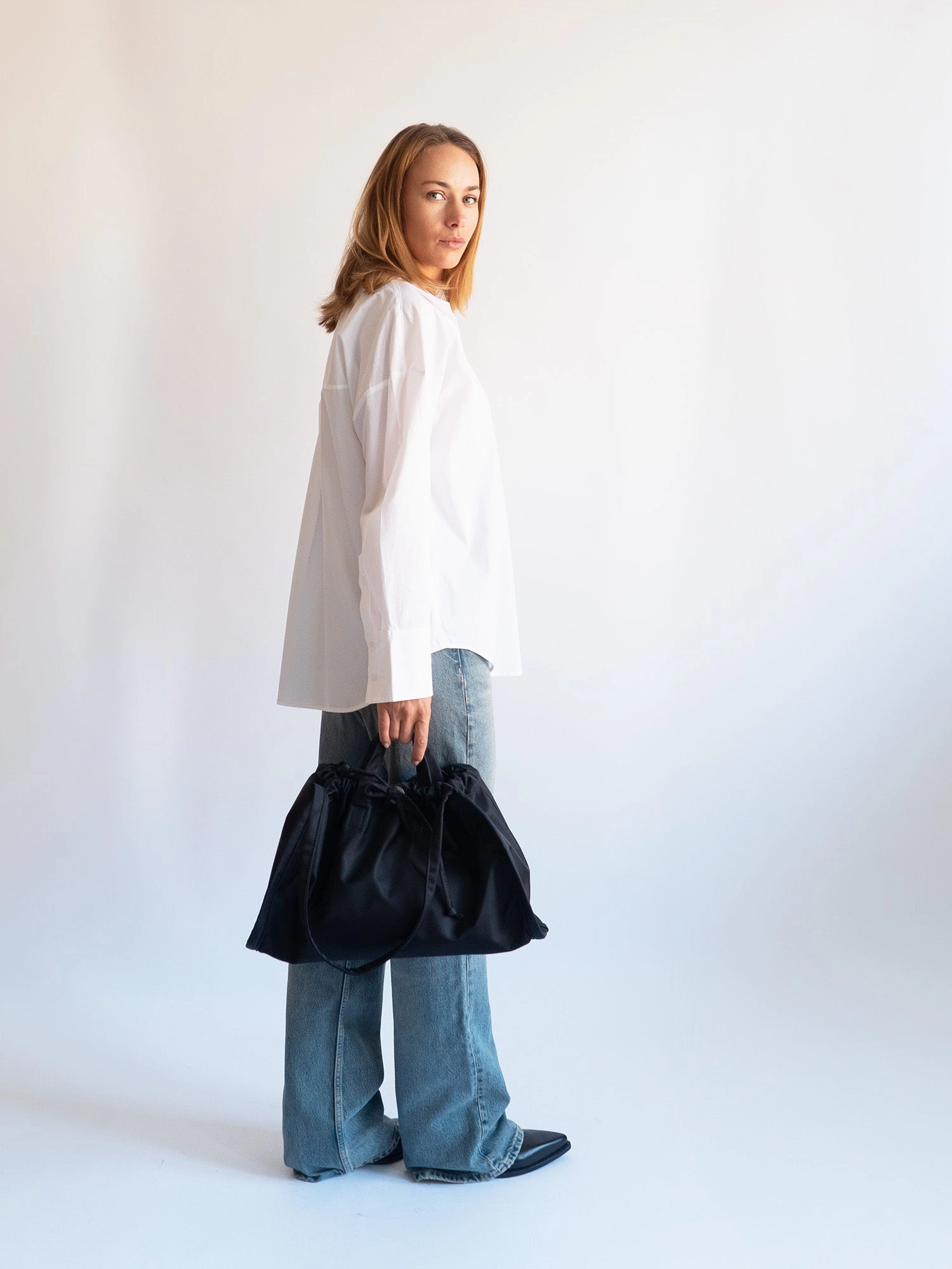 SAGE MEDIUM MATTE TWILL - Black