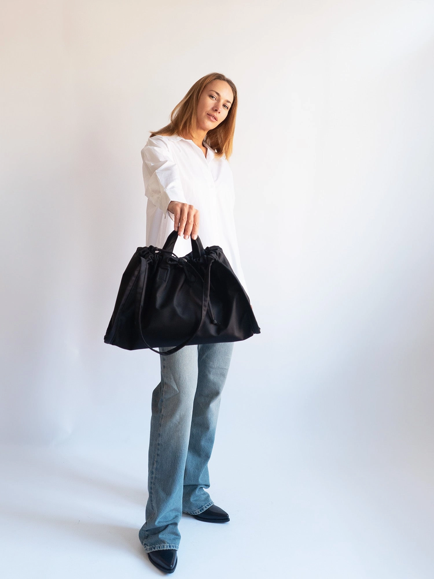 SAGE MEDIUM MATTE TWILL - Black