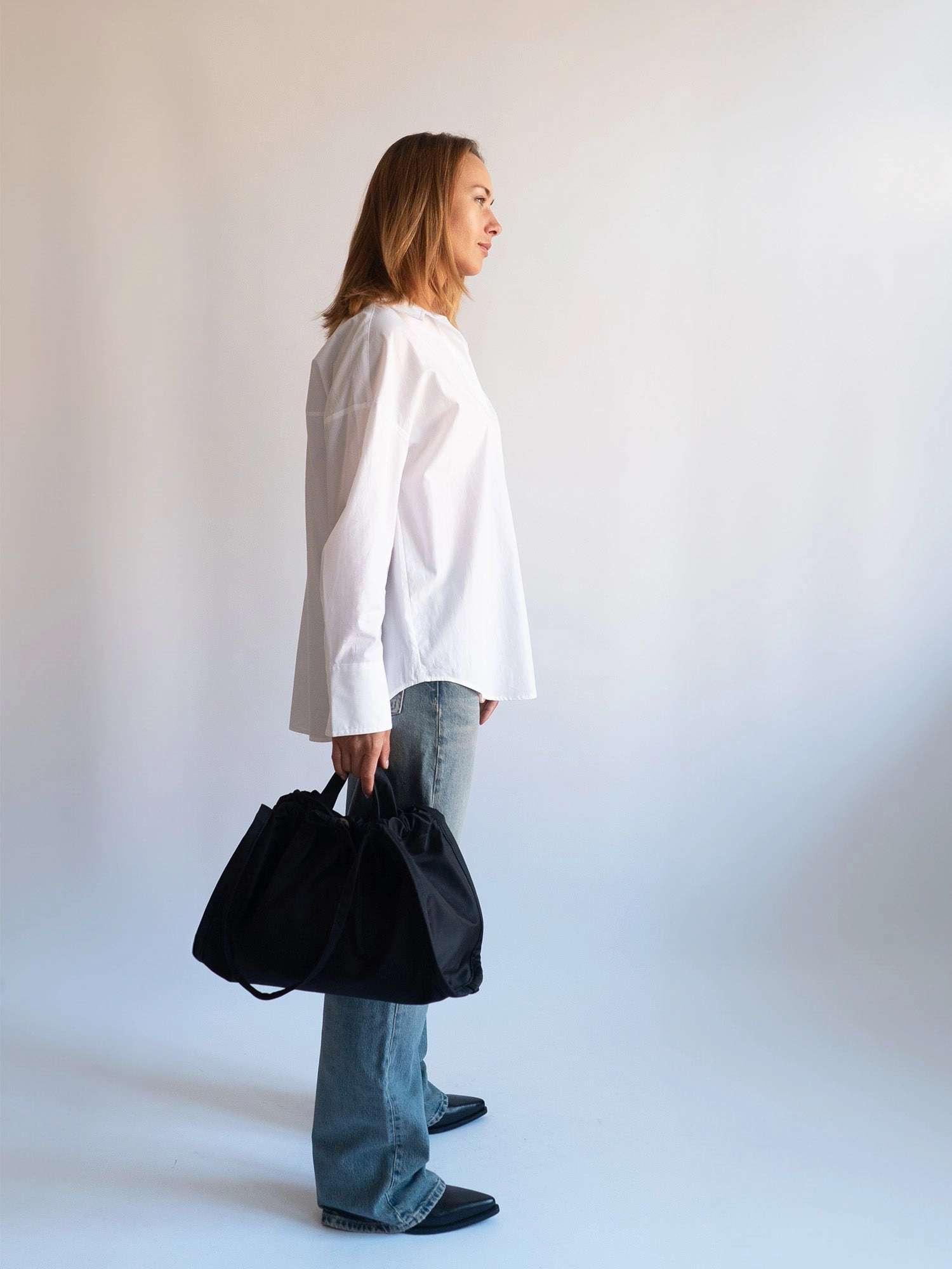 SAGE MEDIUM MATTE TWILL - Black