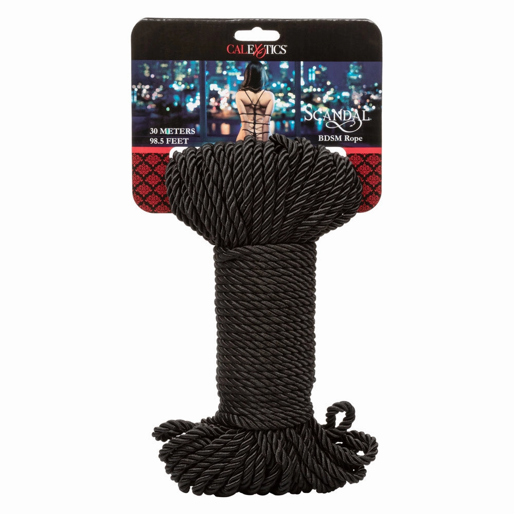 Scandal BDSM Rope - Black