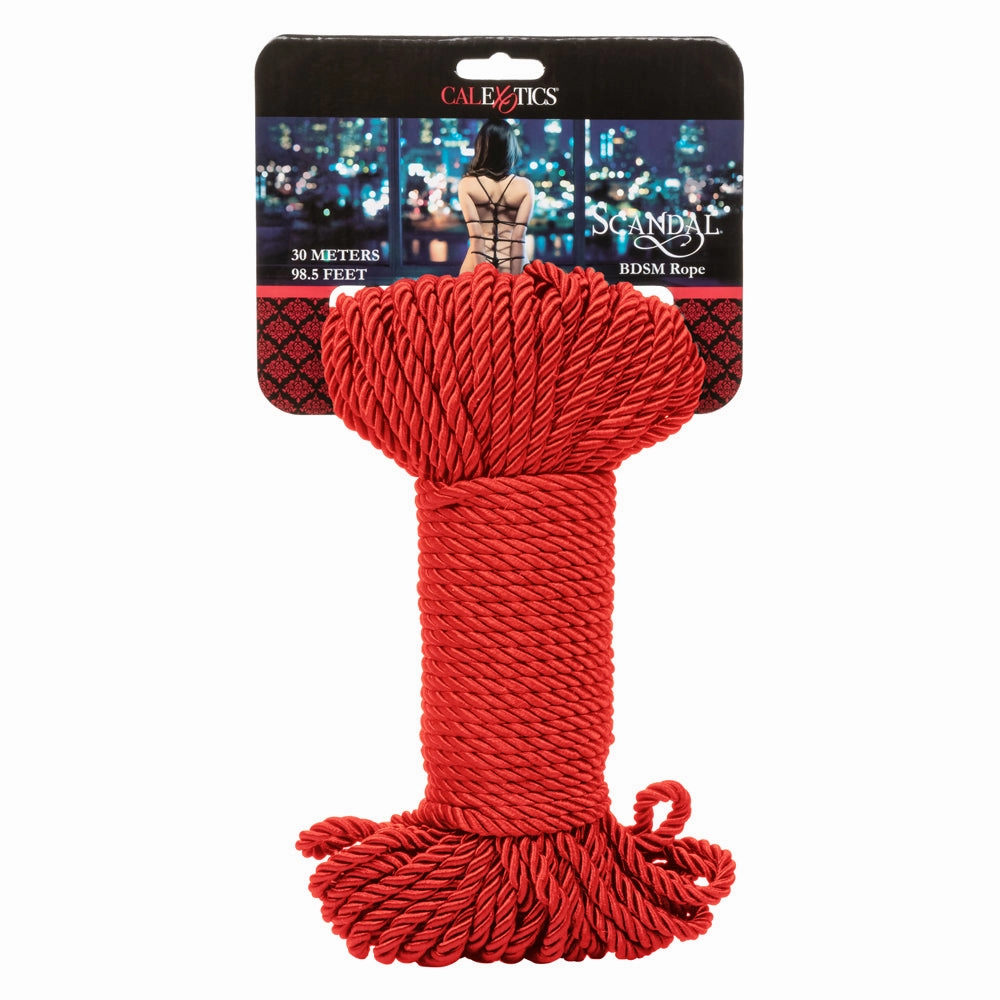 Scandal BDSM Rope - Red