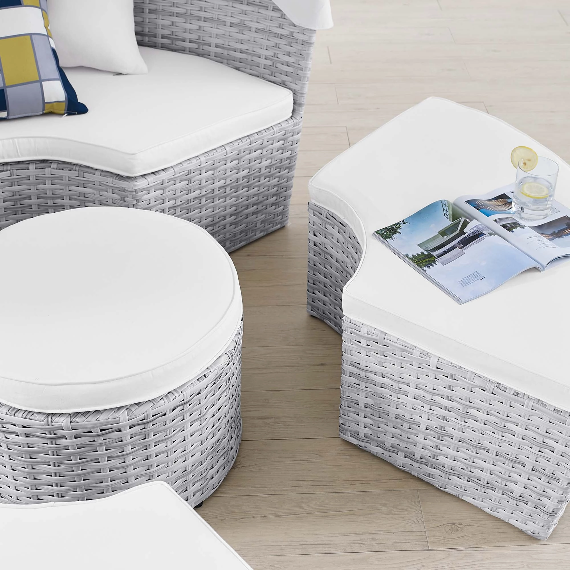 Scottsdale Canopy Outdoor Patio Daybed by Modway