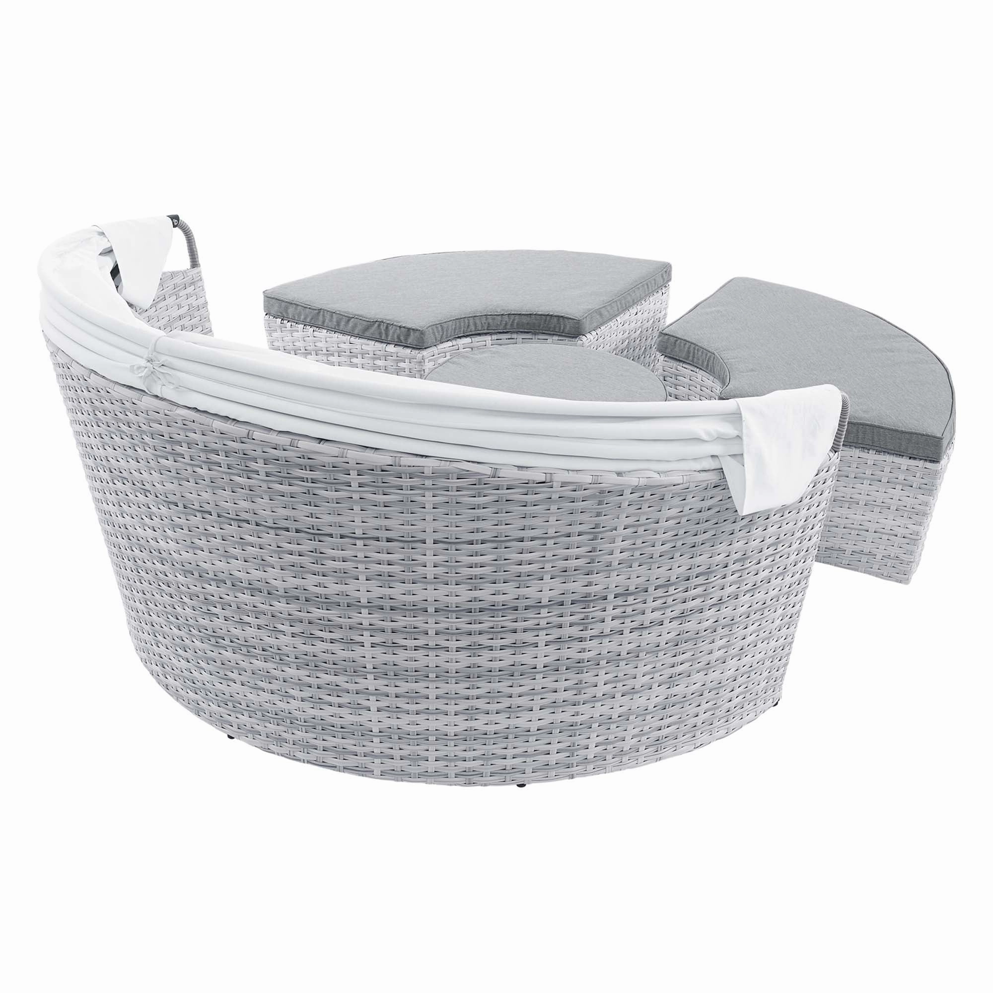 Scottsdale Canopy Outdoor Patio Daybed by Modway