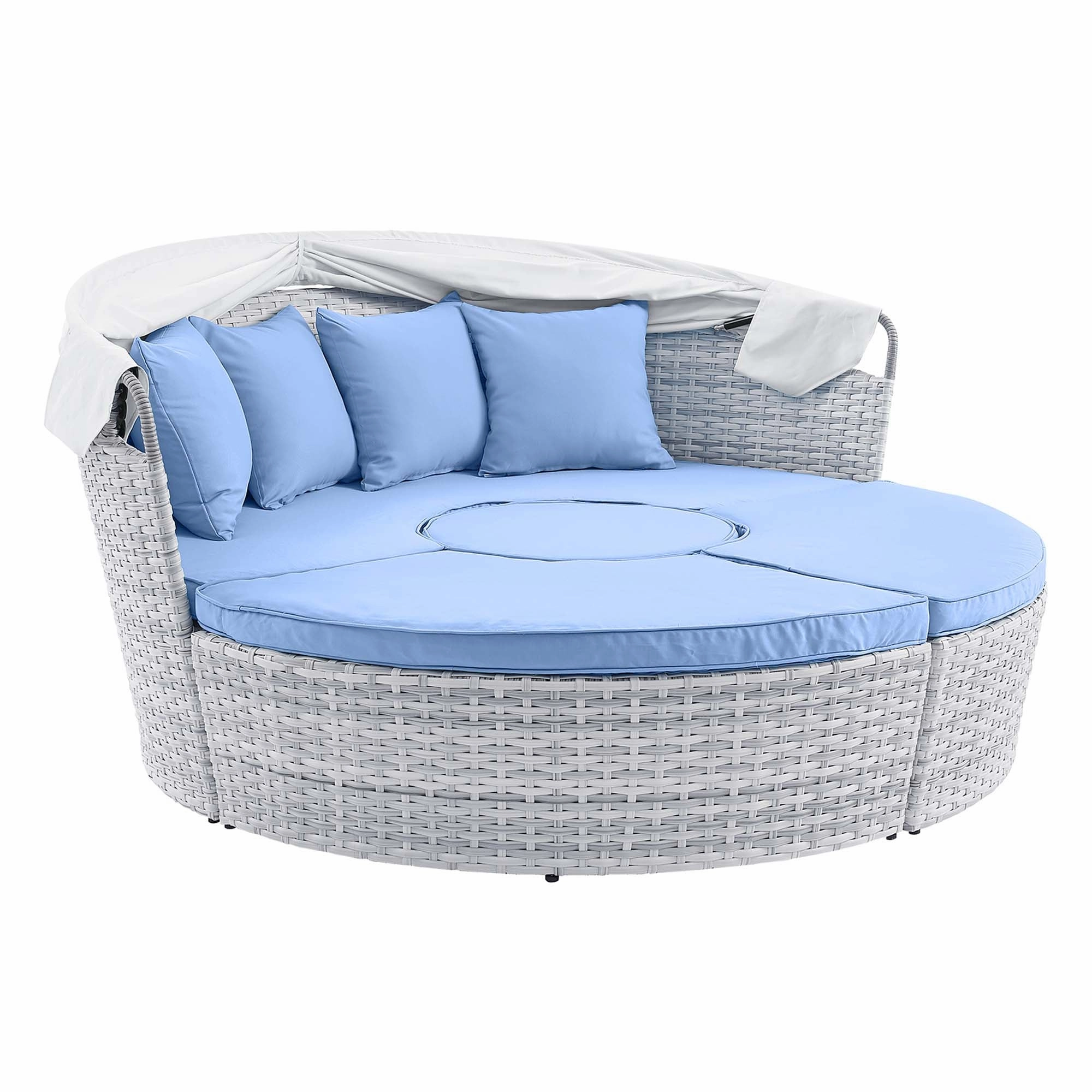 Scottsdale Canopy Outdoor Patio Daybed by Modway