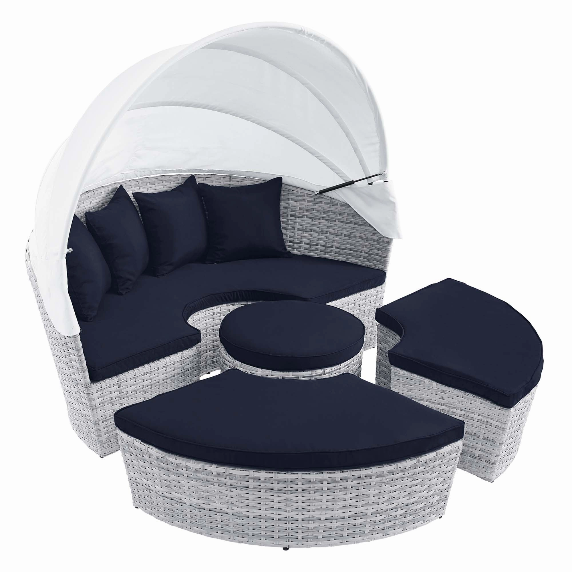 Scottsdale Canopy Outdoor Patio Daybed by Modway