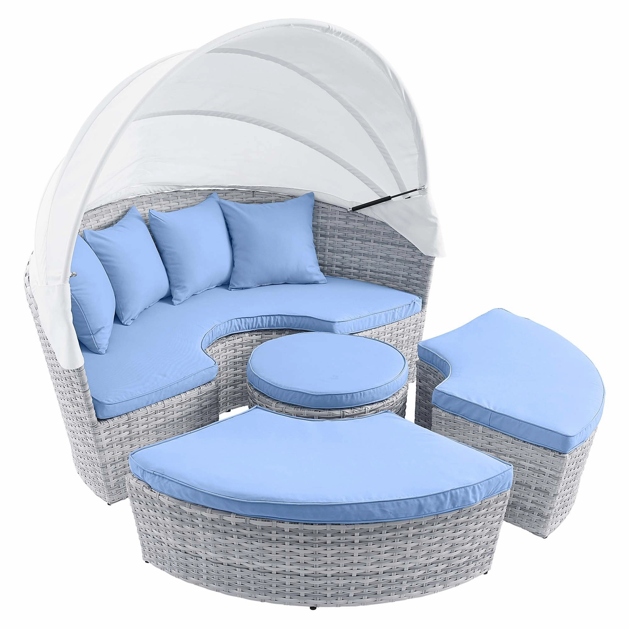 Scottsdale Canopy Outdoor Patio Daybed by Modway