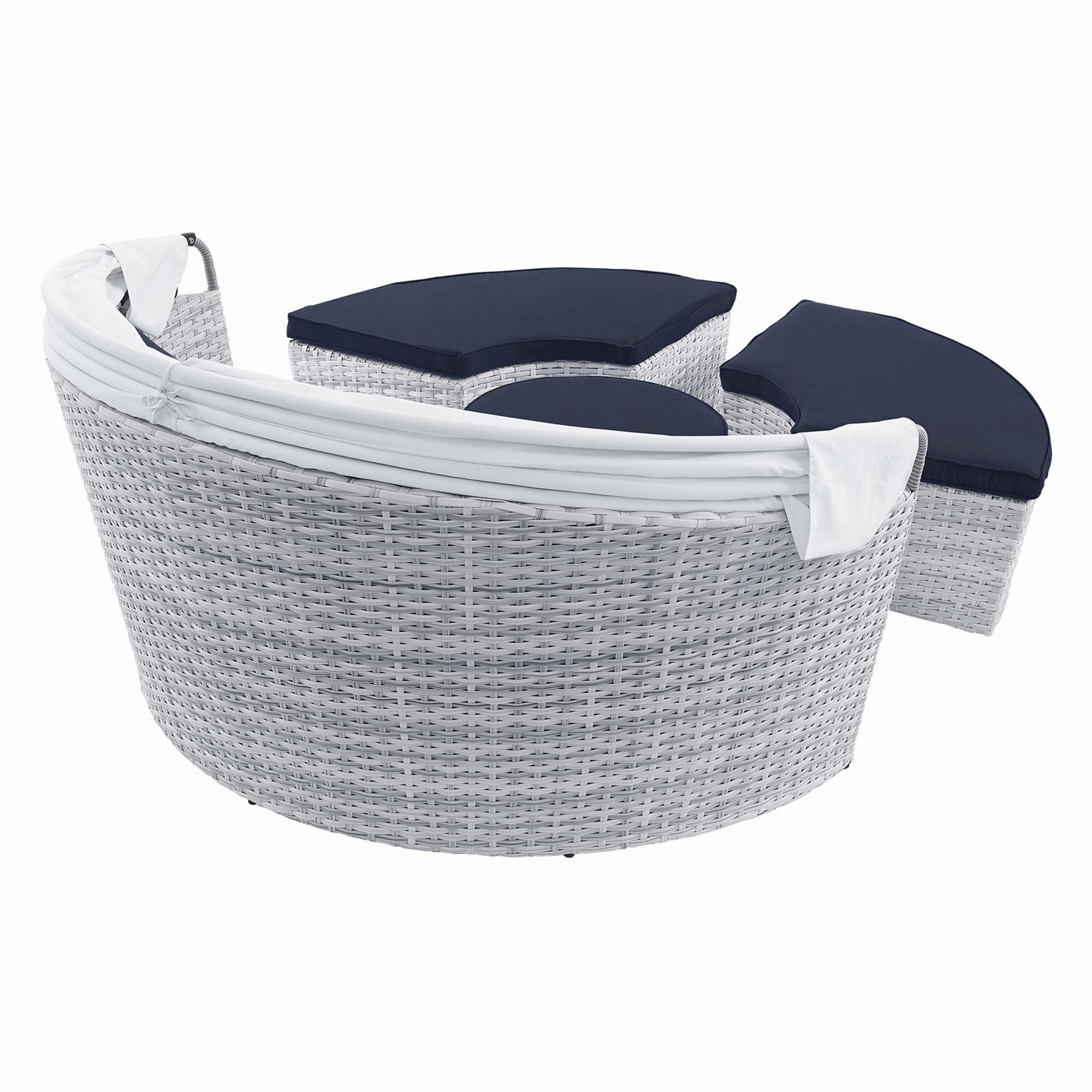 Scottsdale Canopy Outdoor Patio Daybed by Modway