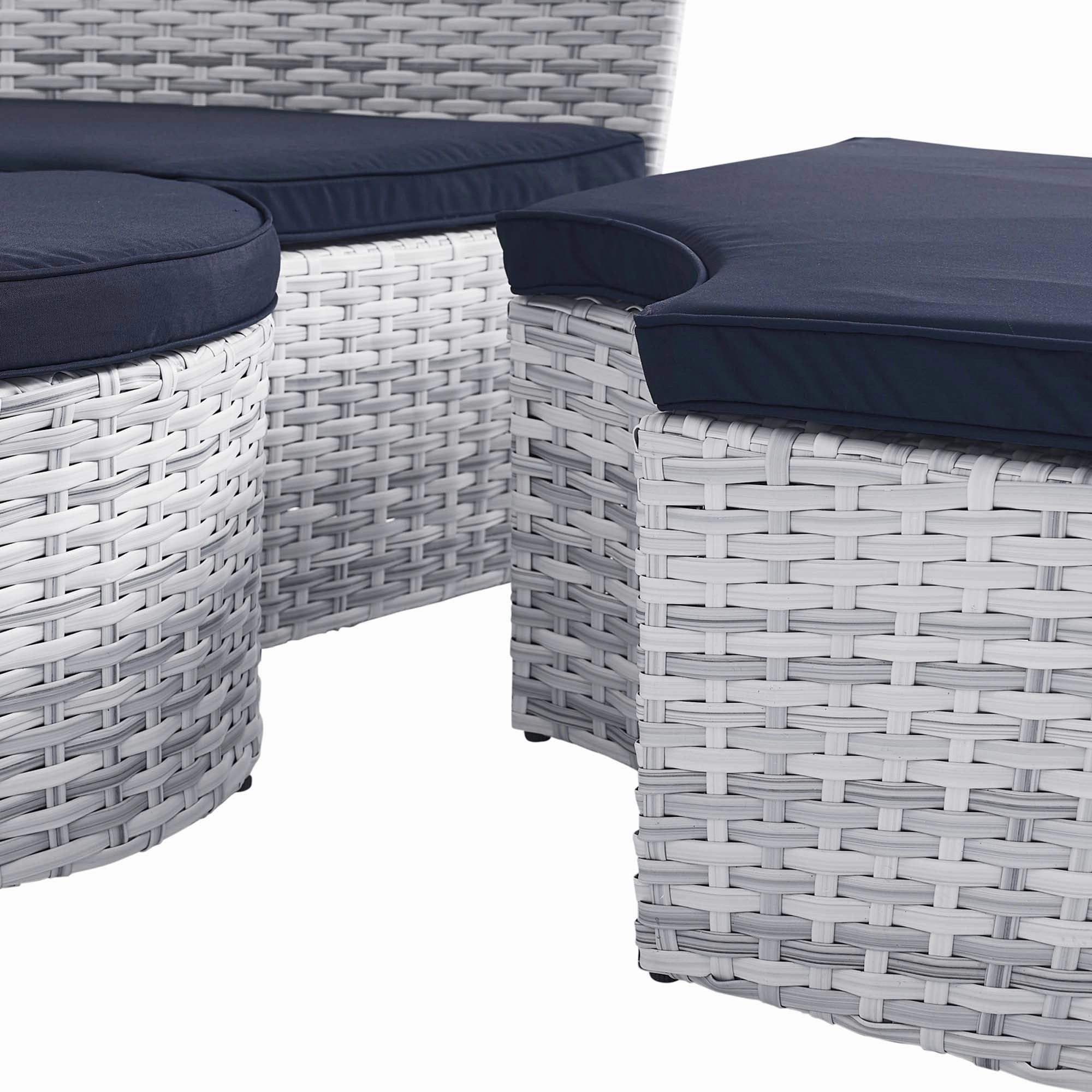 Scottsdale Canopy Outdoor Patio Daybed by Modway