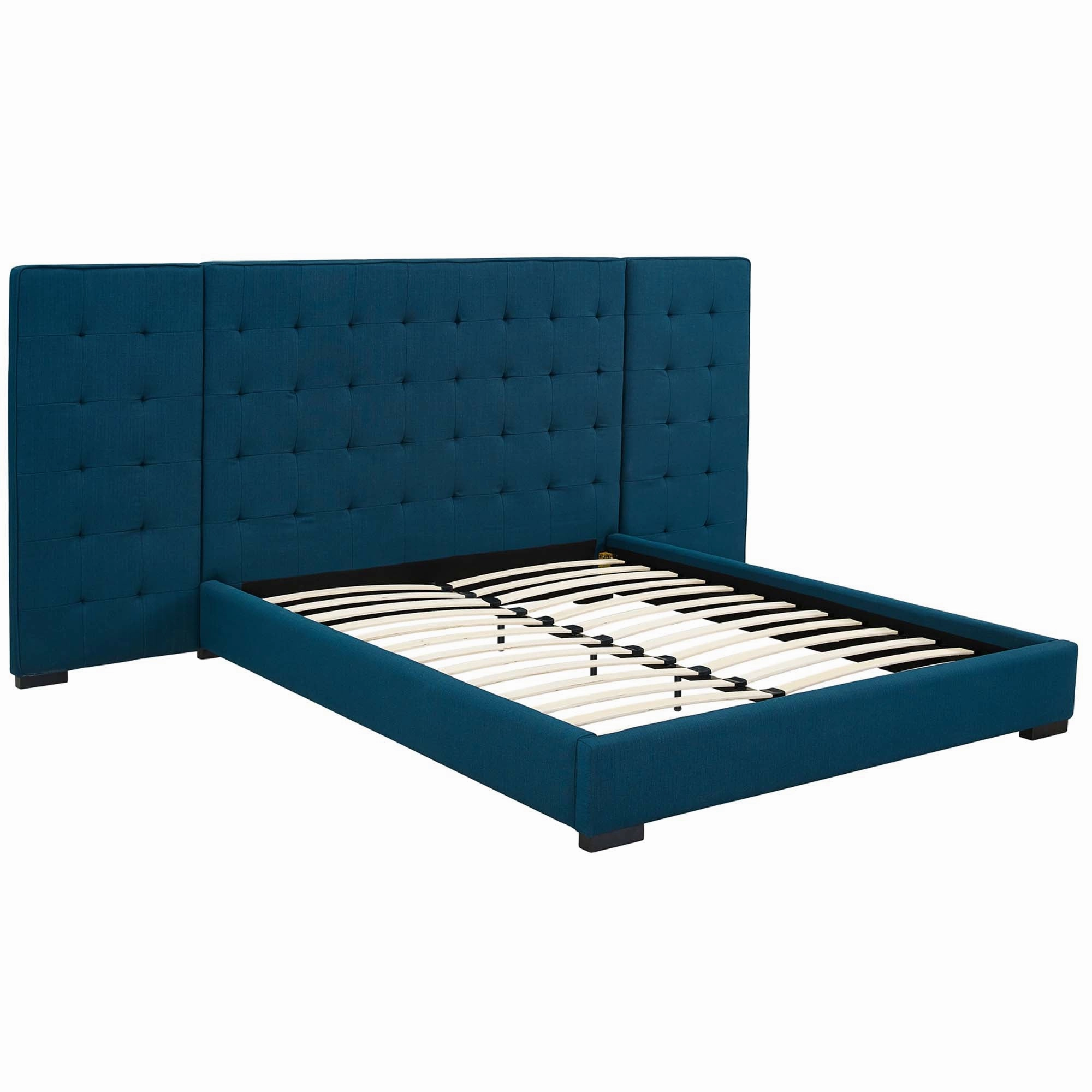 Sierra Upholstered Fabric Platform Bed by Modway