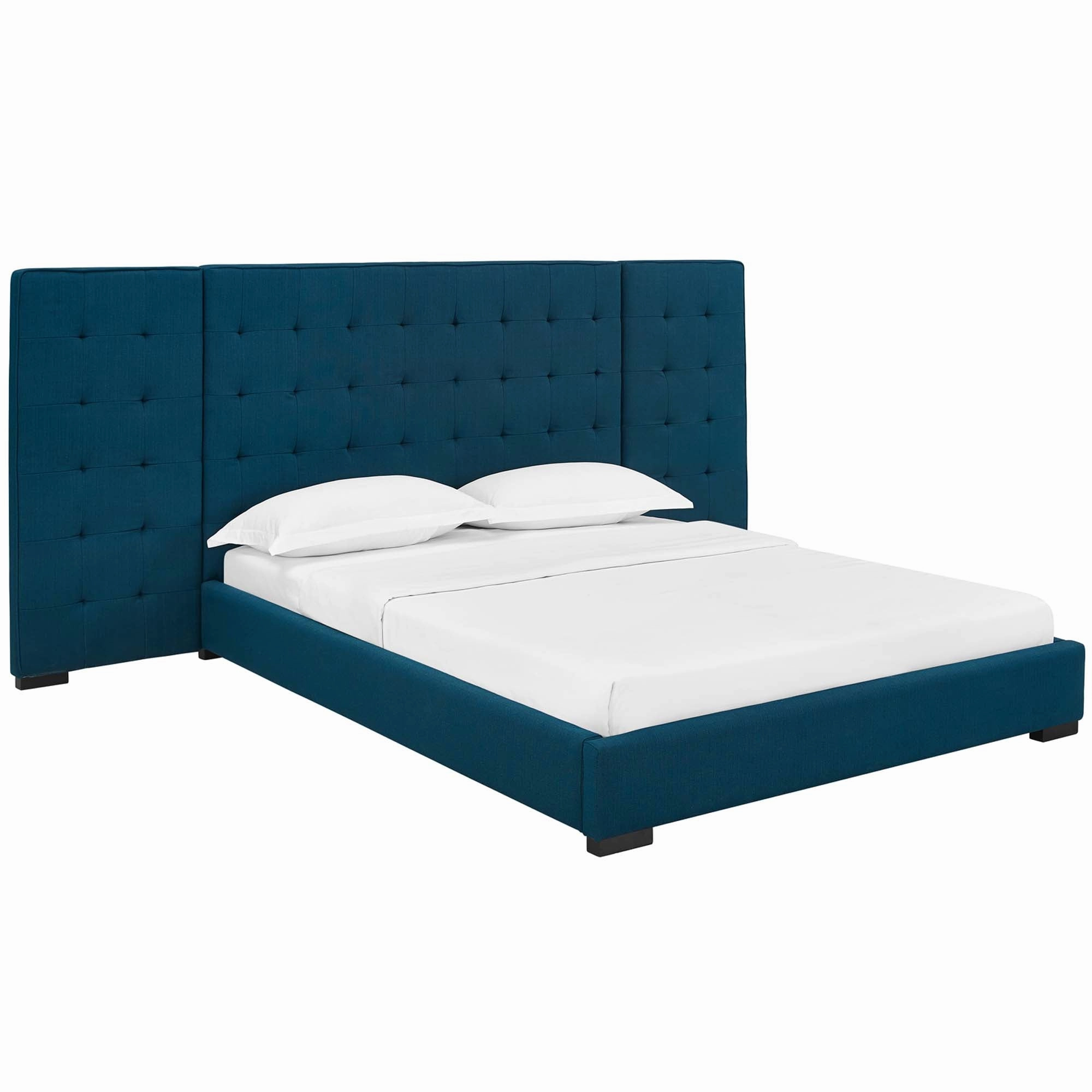 Sierra Upholstered Fabric Platform Bed by Modway