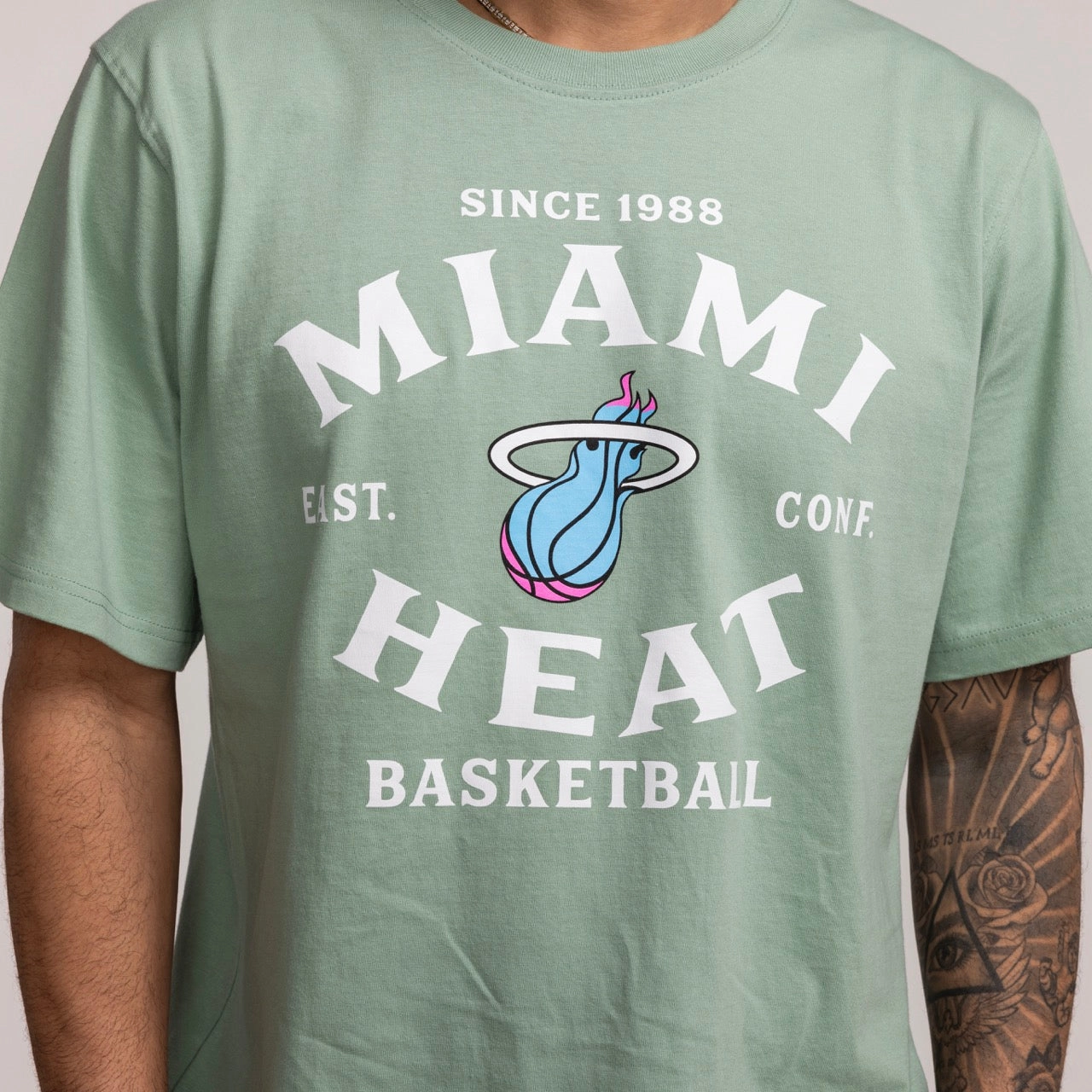 Sportiqe Miami HEAT Original Vice Basketball Tee
