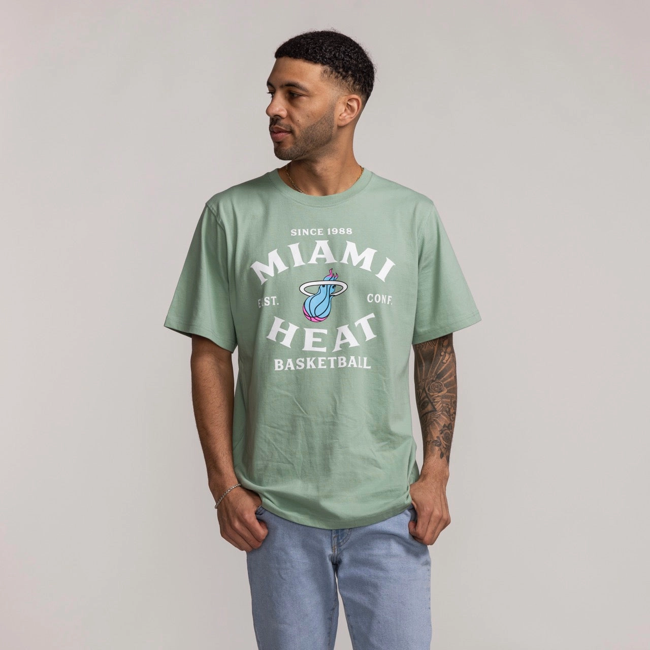 Sportiqe Miami HEAT Original Vice Basketball Tee