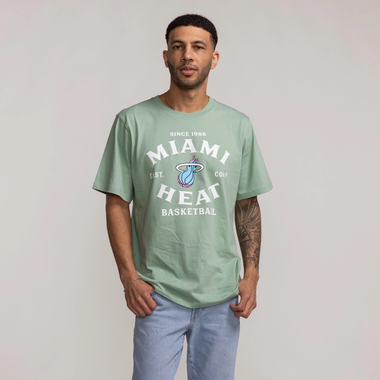 Sportiqe Miami HEAT Original Vice Basketball Tee