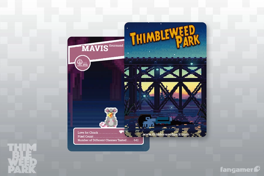 Thimbleweed Park Trading Cards