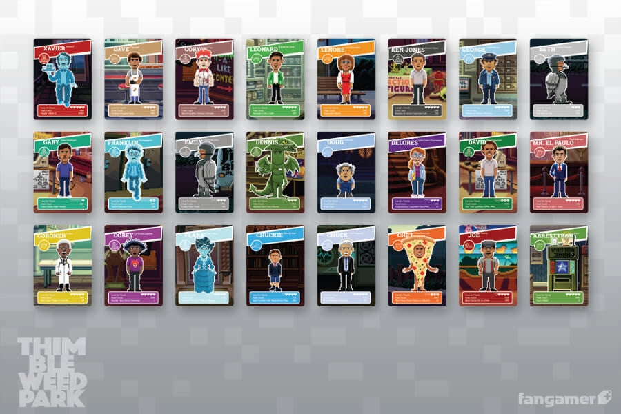 Thimbleweed Park Trading Cards